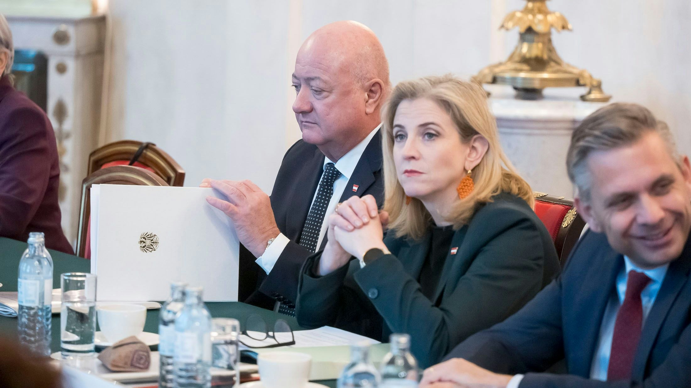 So, dann schauma einmal nach, was es zum Essen gibt