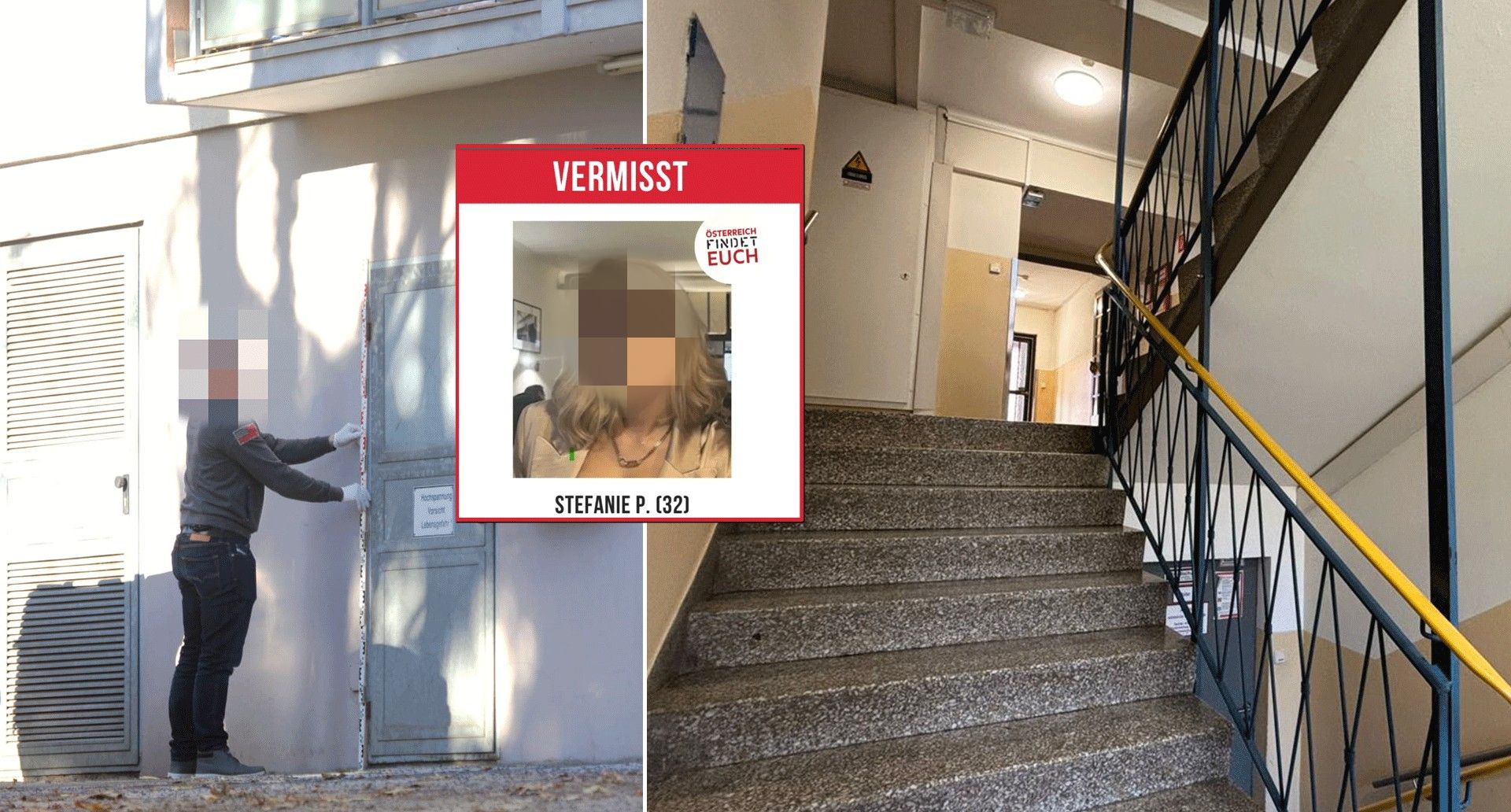 Die Spurensicherung ist vorort im Einsatz:  Nach wie vor fehlt von Stefanie P. jedes Lebenszeichen.