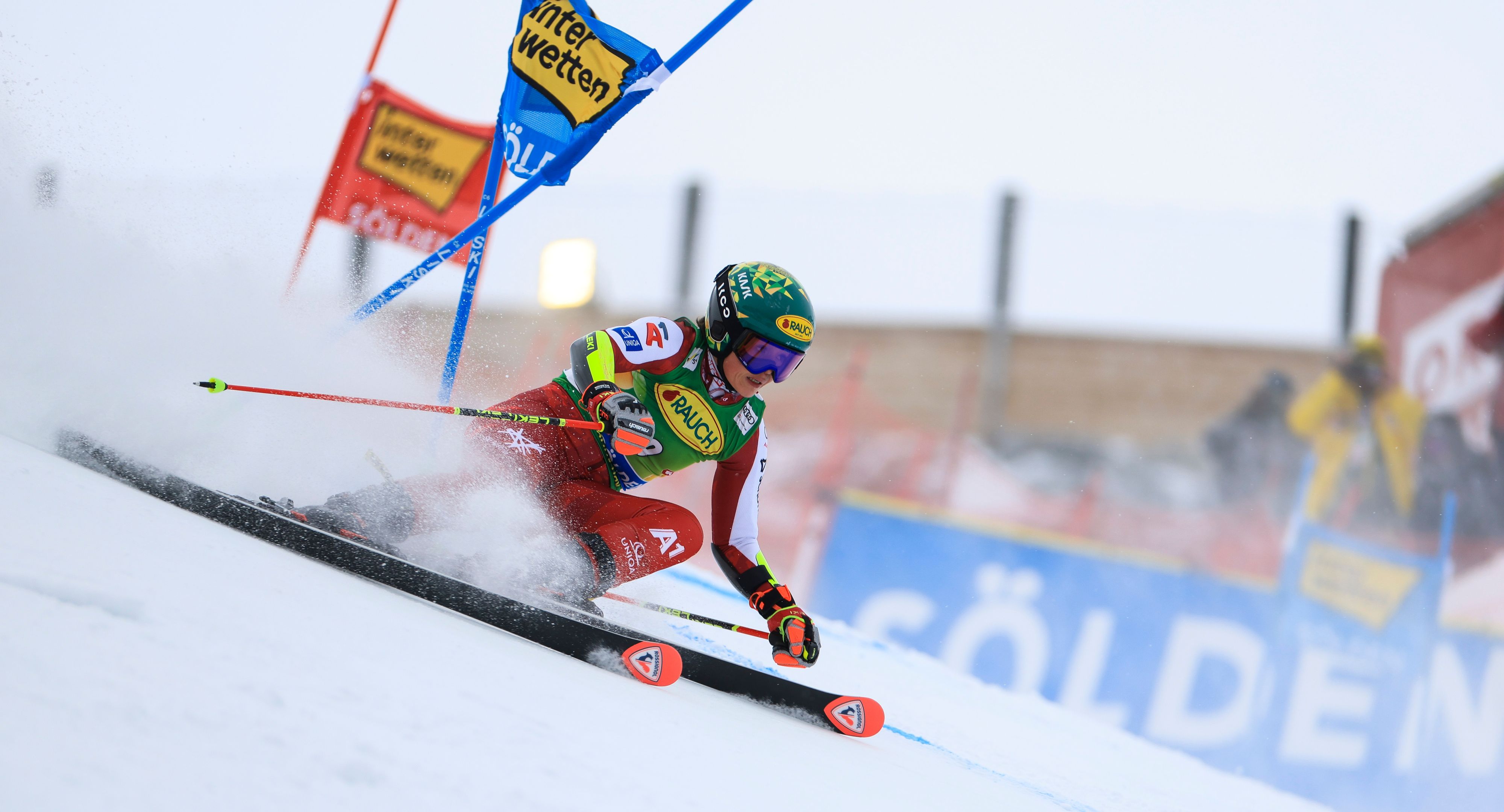 ÖSV-Topläuferin Julia Scheib. 