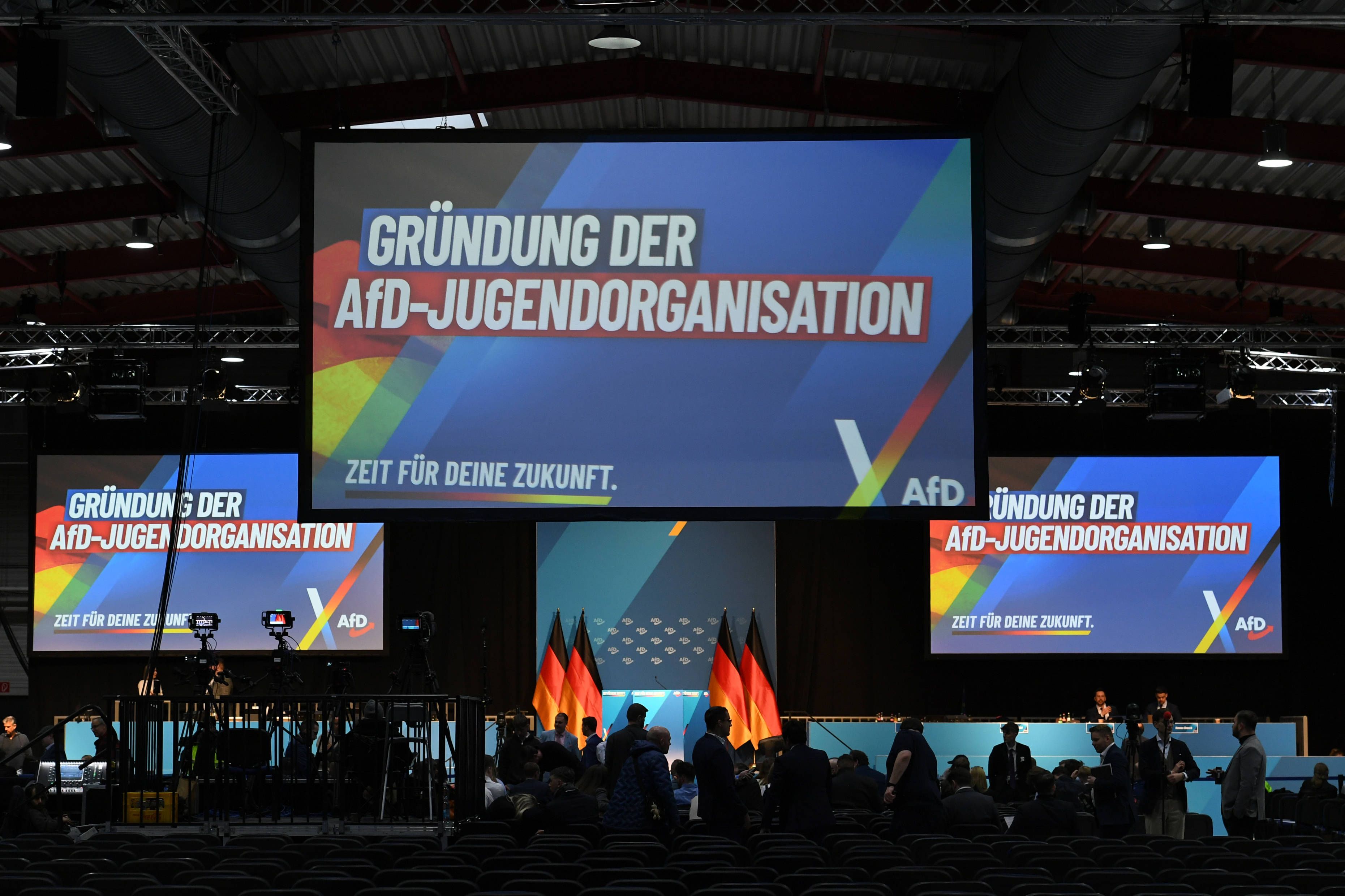 Beim Gründungstreffen der AfD-Jugend kam es zu einem Eklat.