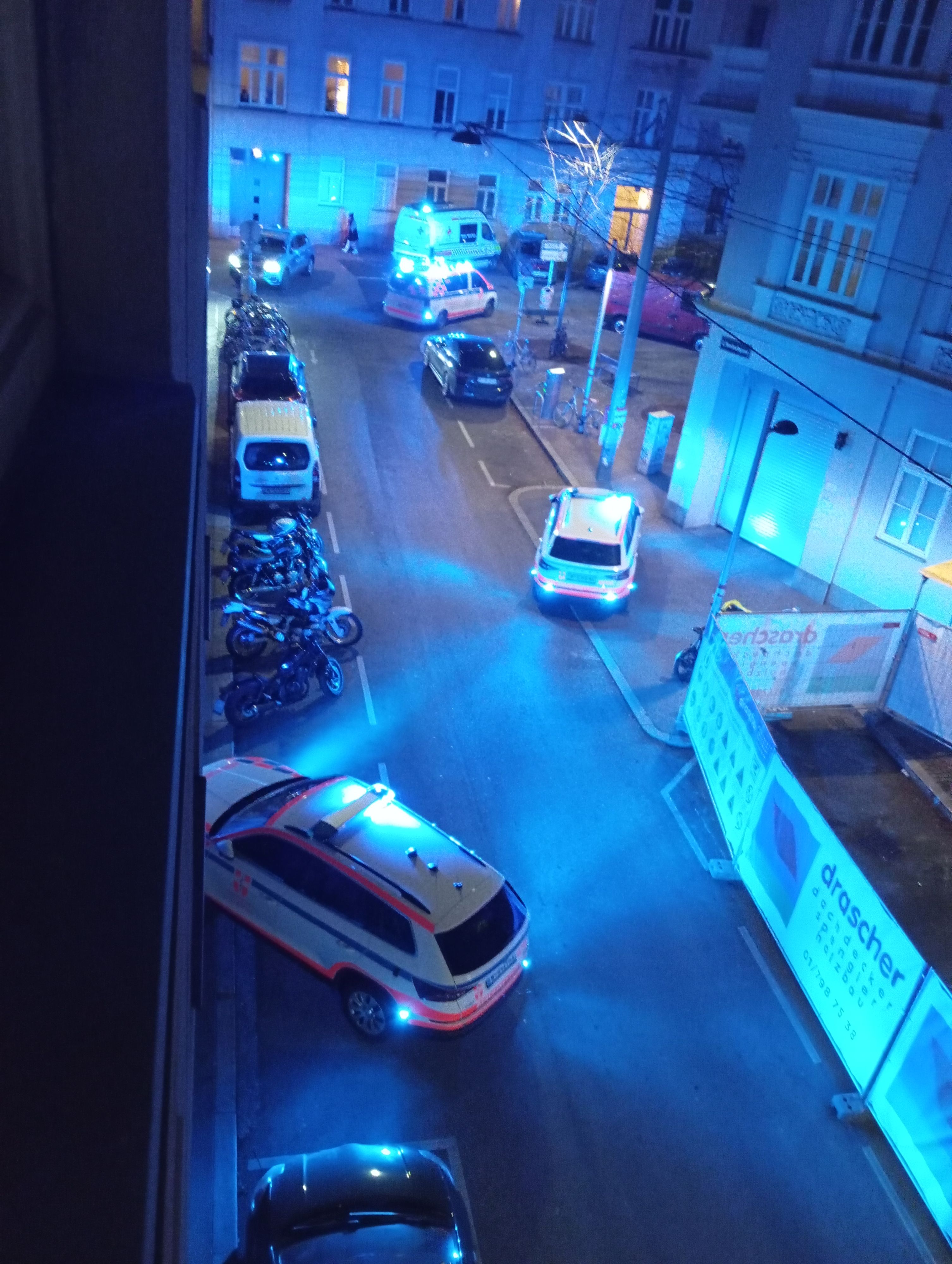 Großeinsatz am Samstagabend in der Wiener Leopoldstadt.