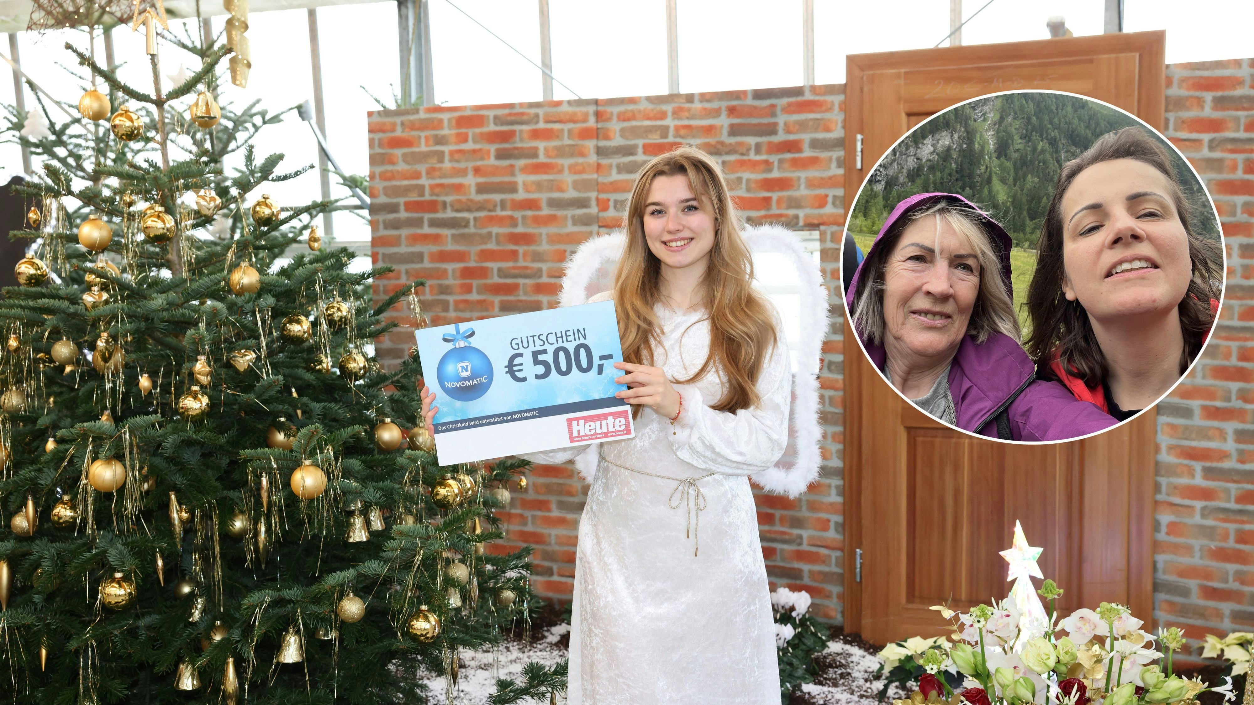 Heute.at - Christkind schenkt Blinder ein Dinner in the Dark