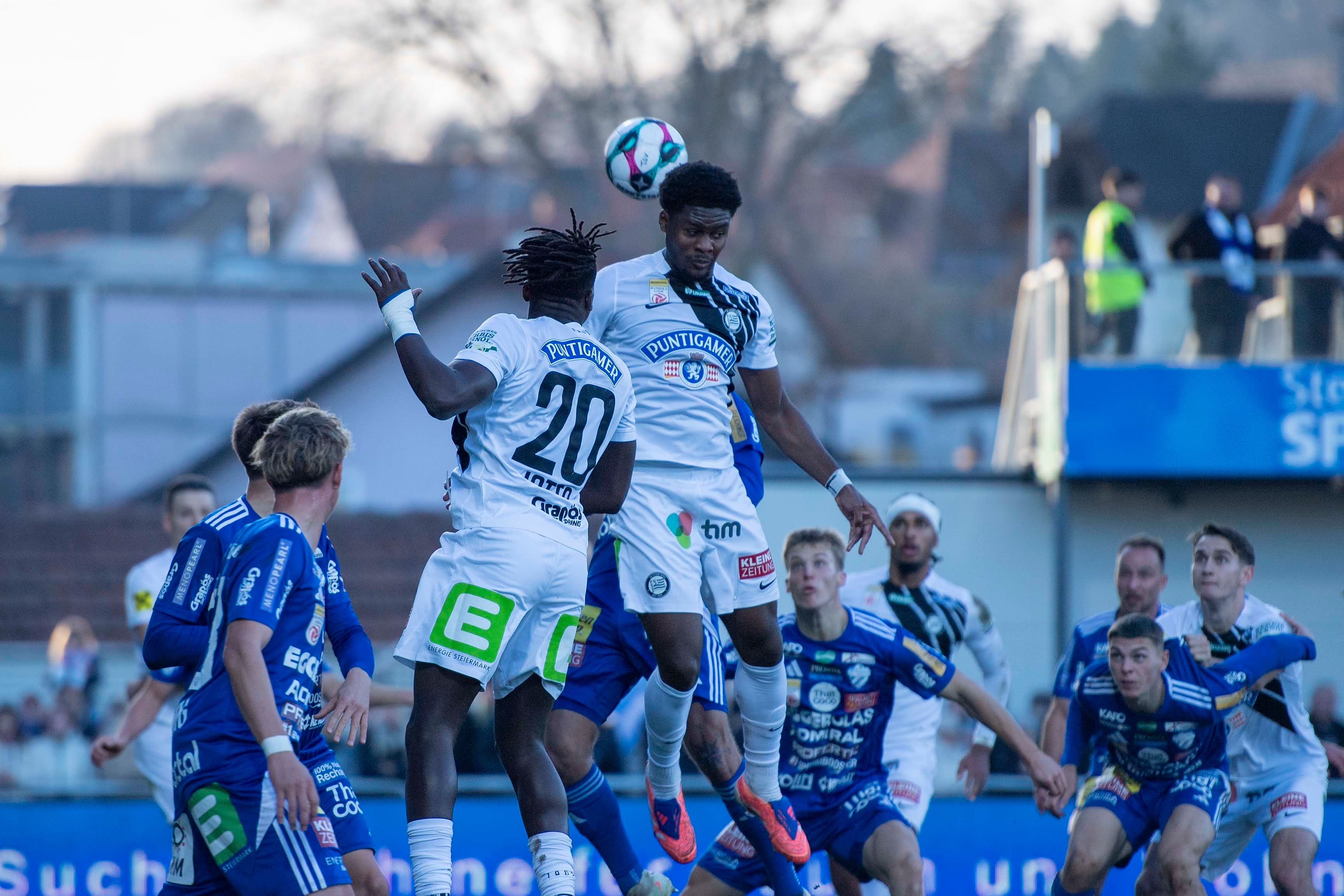 Steirer-Duell zwischen Hartberg und Sturm.