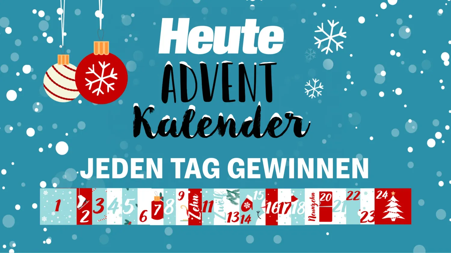 Heute.at - Adventkalender 2025: Mitspielen & gewinnen!