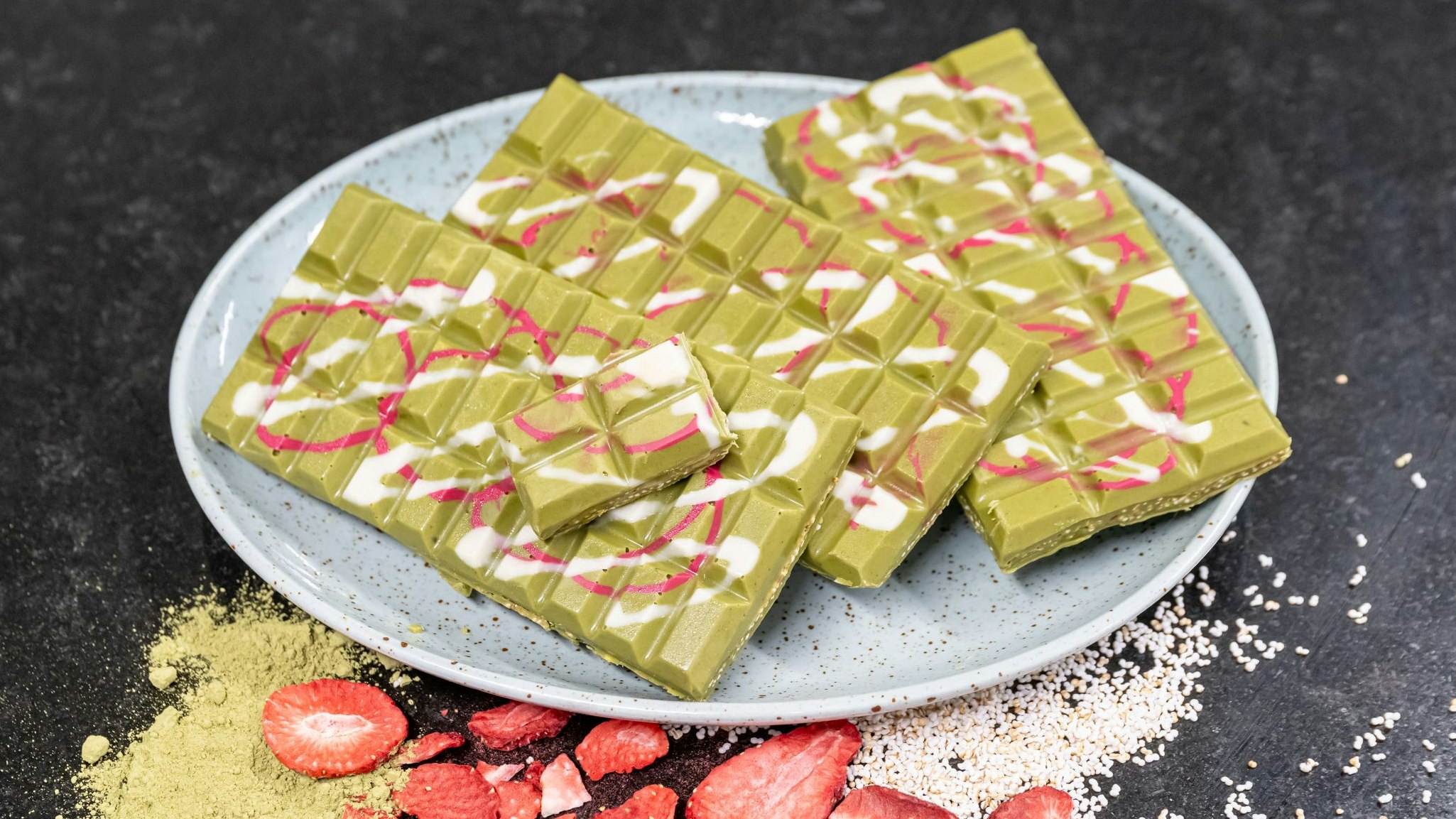 Heute.at - Süßer Muntermacher: Diese grüne Schoko gibt richtig Gas