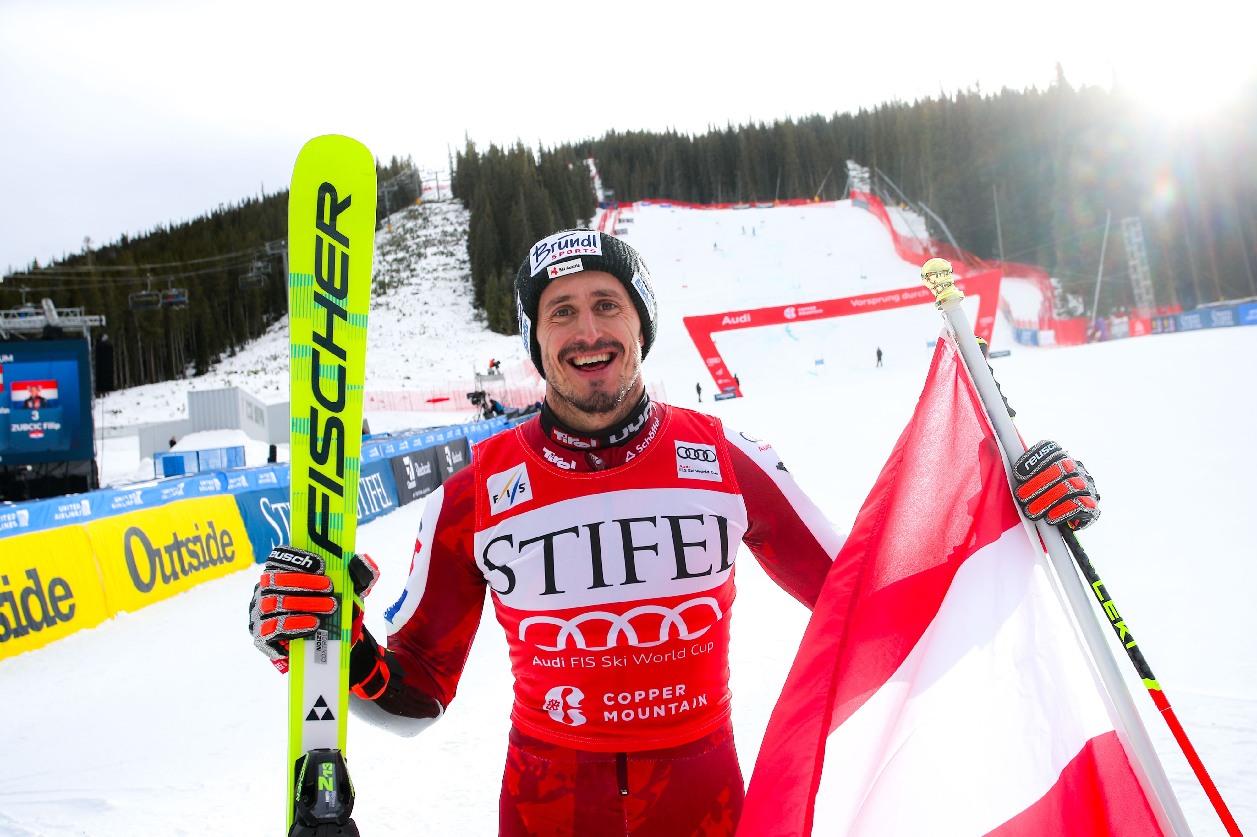 Brennsteiner feierte mit 34 Jahren den ersten Weltcupsieg.