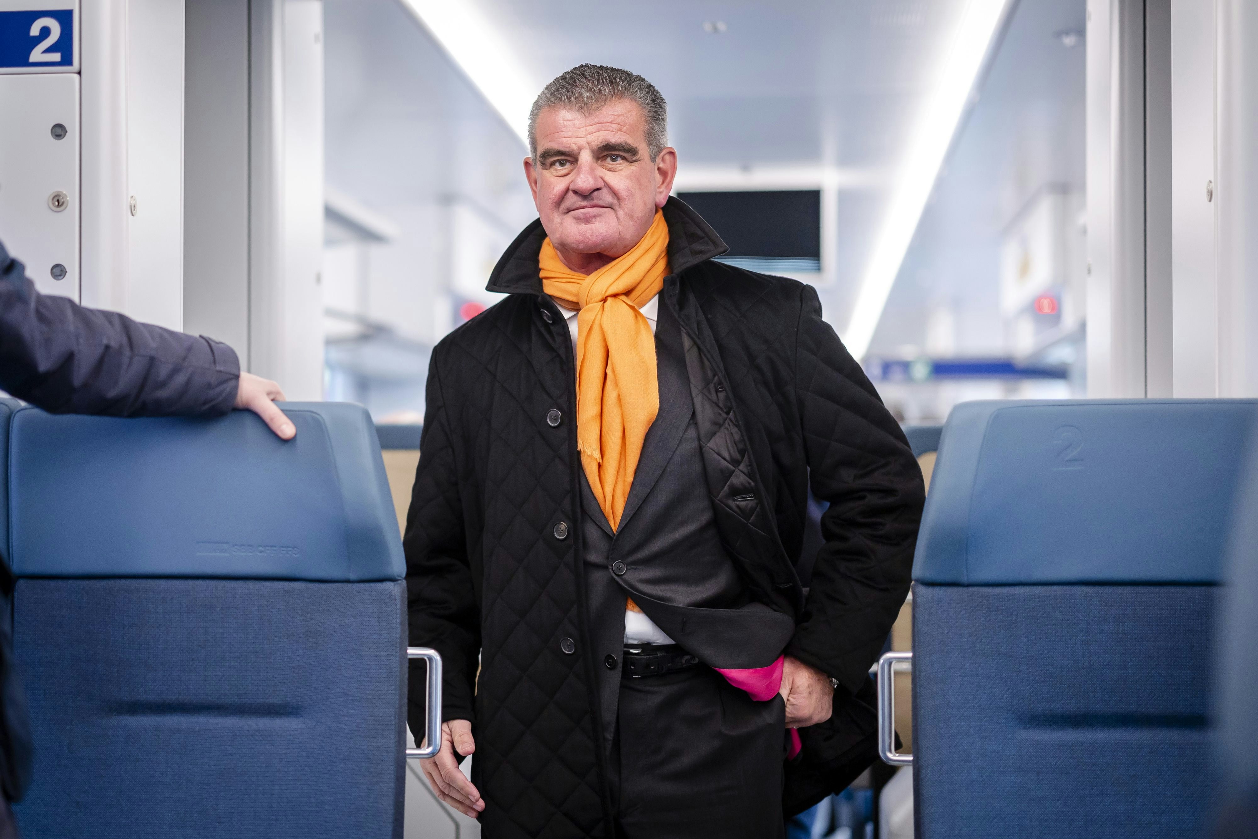 Peter Spuhler, Chef des Schienenfahrzeugherstellers Stadler Rail, drohte nach Österreich oder Italien zu ziehen