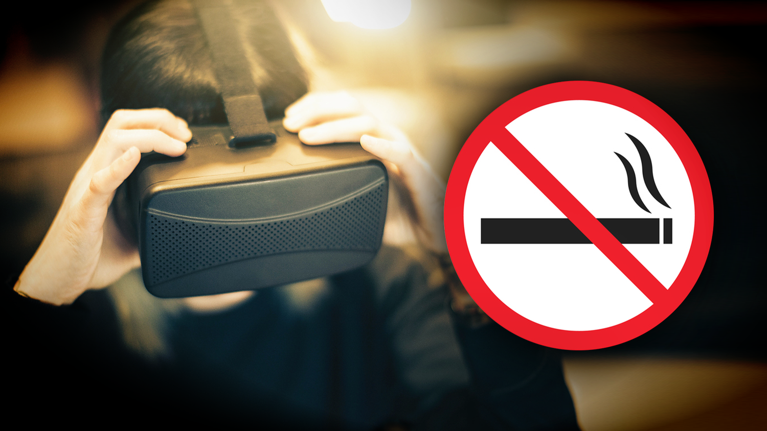 Mittels VR-Brille und Software soll eine Rauchstopp-Therapie bald zu Hause möglich sein.