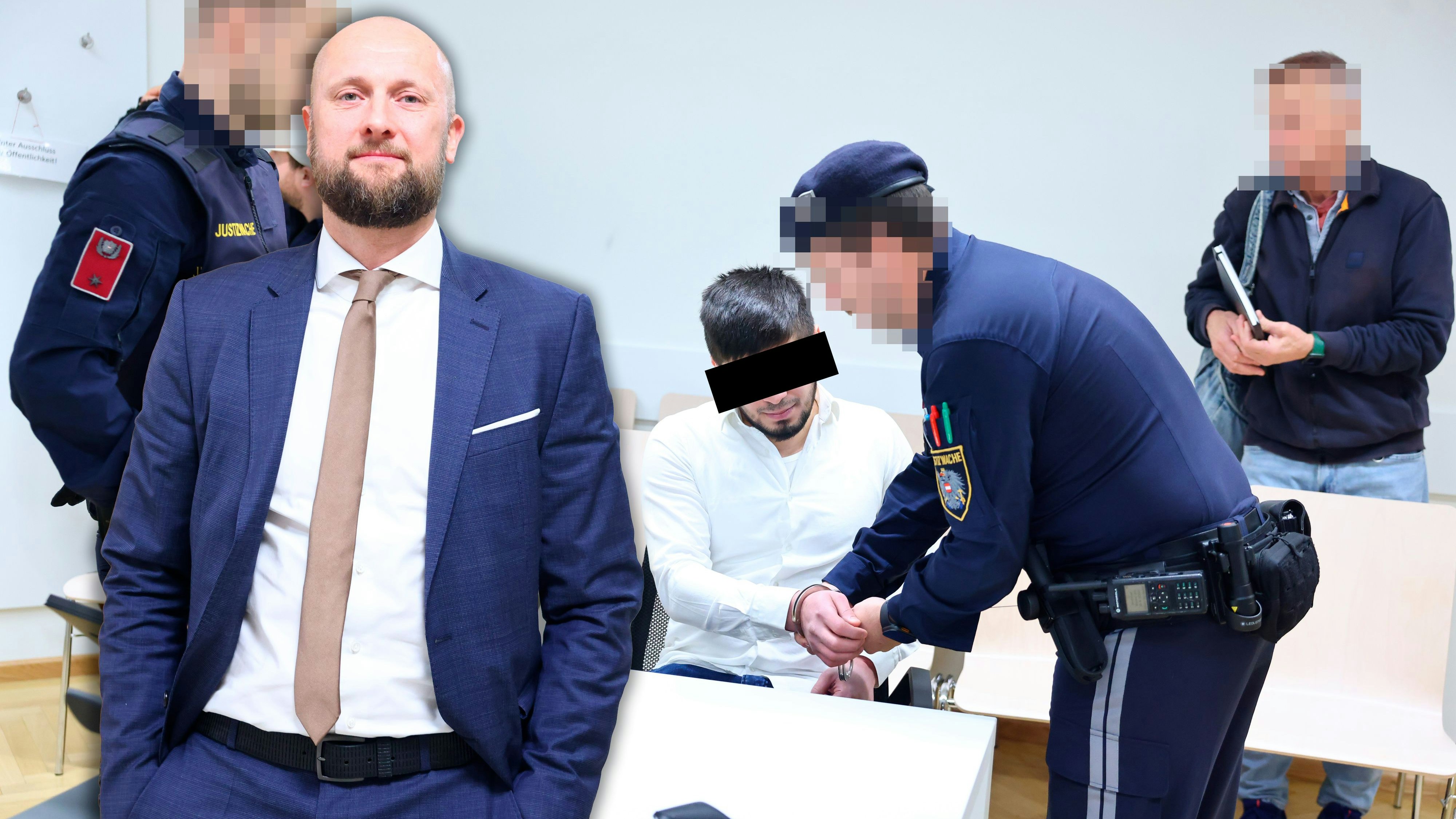 Heute.at - Profi-Ringer vor Gericht, Zeugen zittern vor Rache