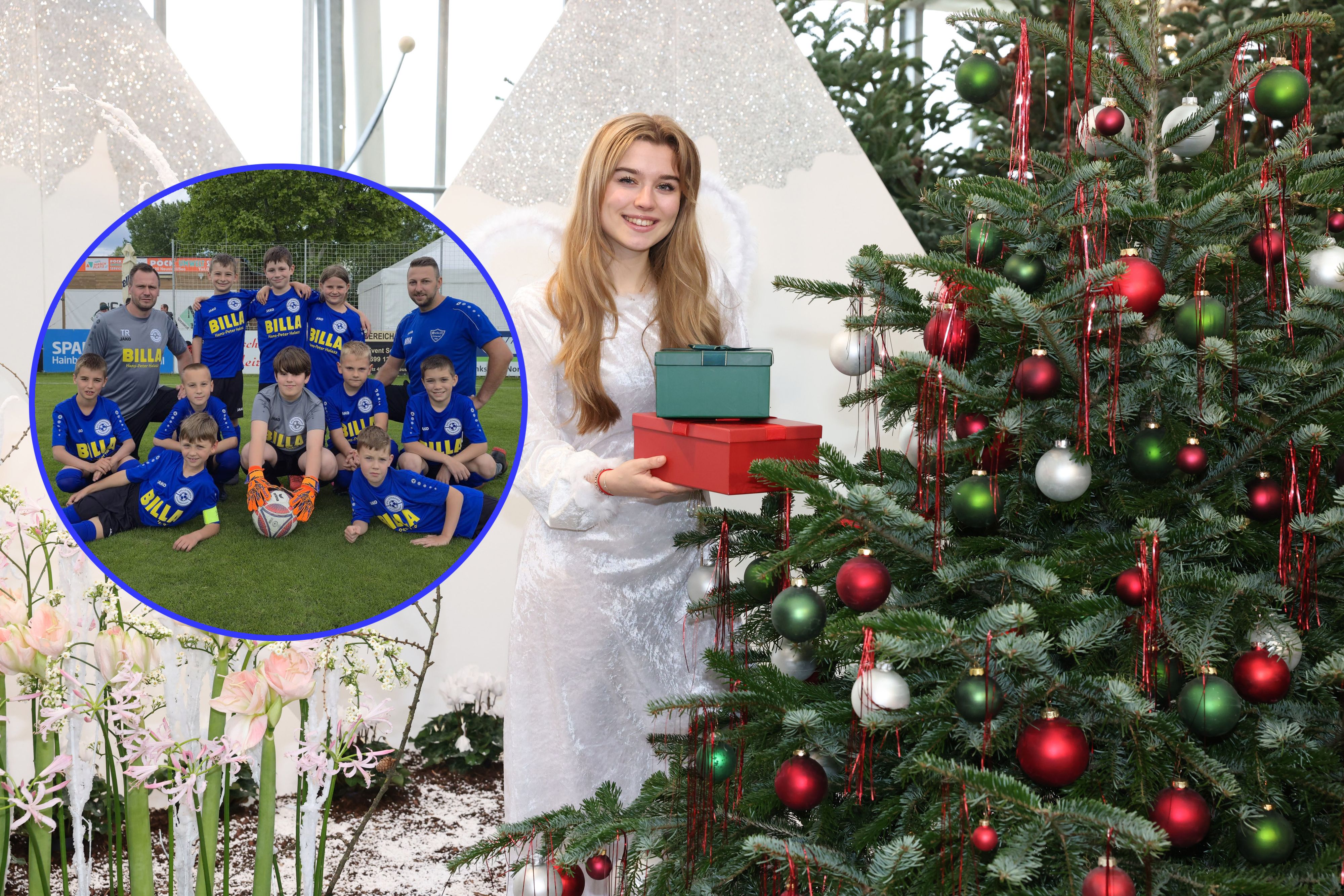 Heute.at - Gewonnen! Christkind bringt U10-Mannschaft neue Dressen