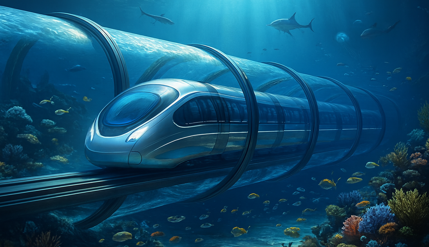 Heute.at - Öko-Wahnsinn – China plant Mega-Meerestunnel für Züge