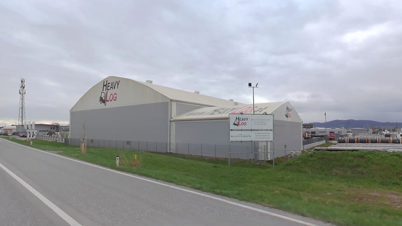 Die Heavylog GmbH, eine Tochter der insolventen H & B Holding im niederösterreichischen Münchendorf.
