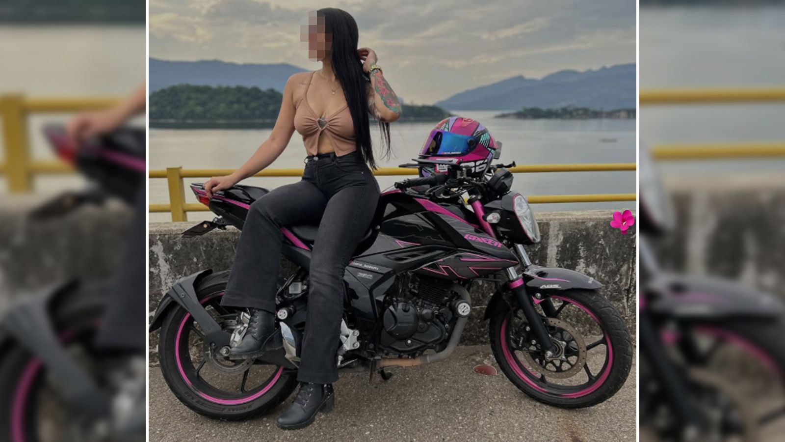 Die Motorrad-Influencerin Karen Sofía Quiroz Ramírez ist tot.