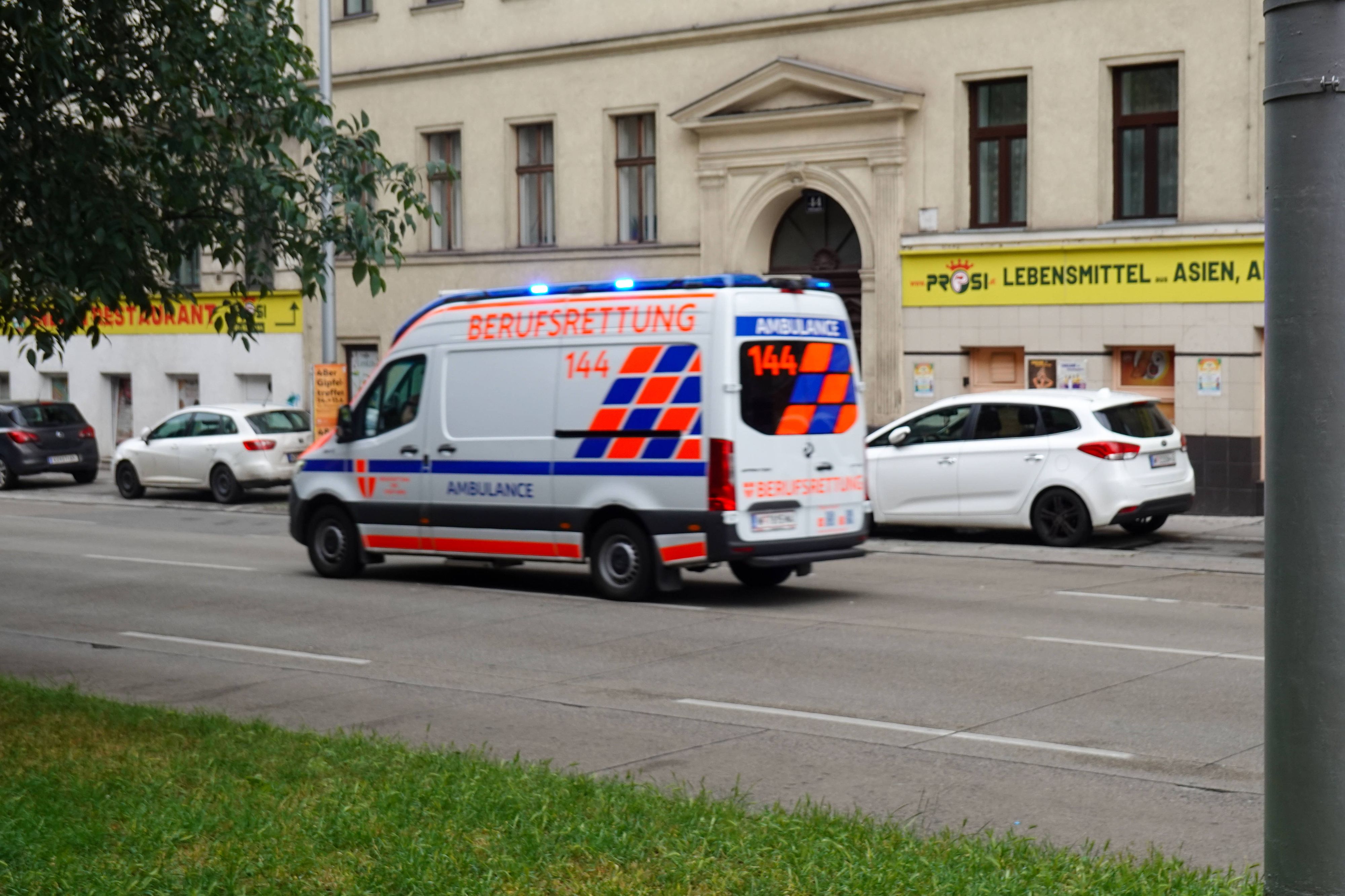 Der Bursch wurde in ein Krankenhaus gebracht.