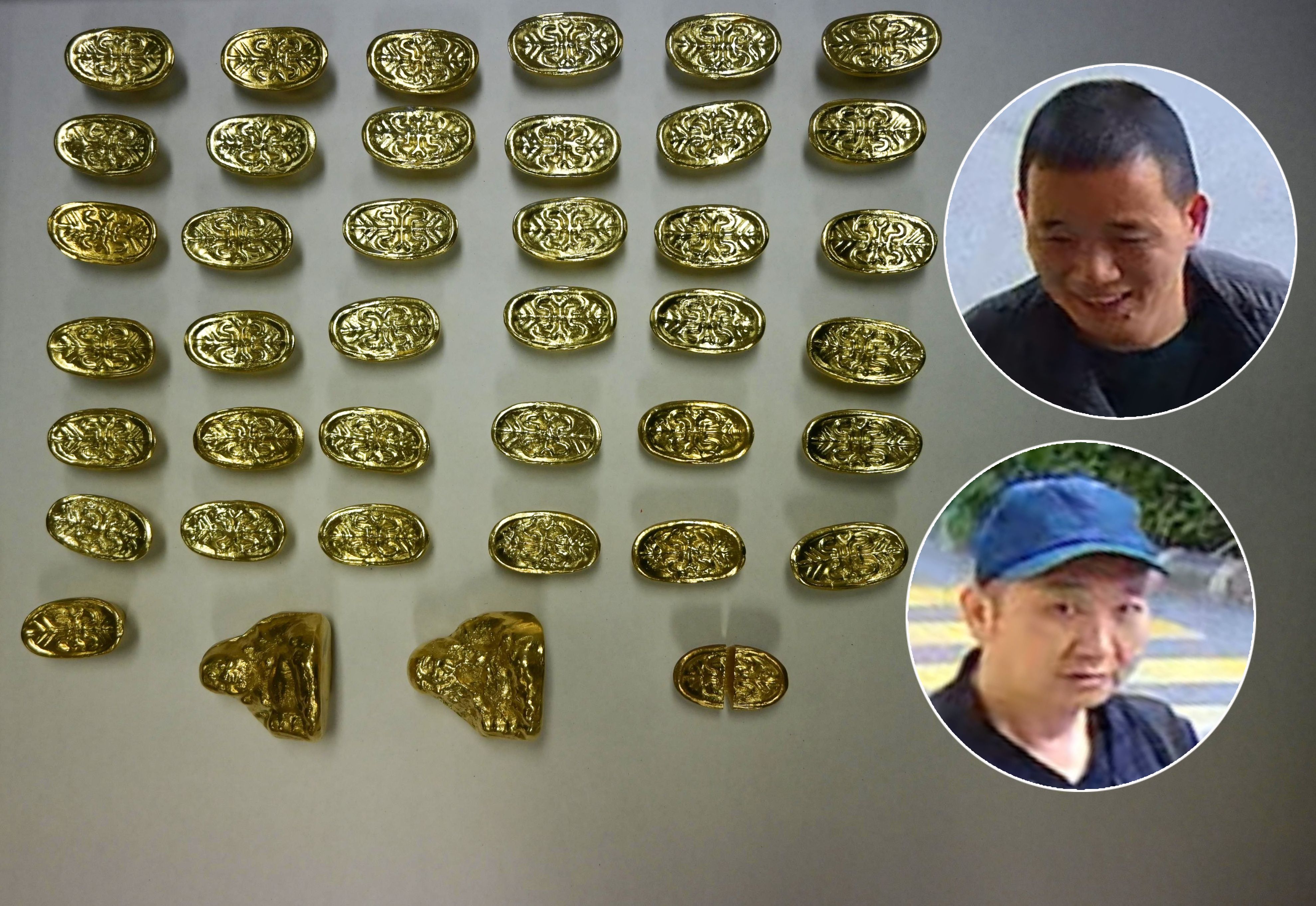 Diese Männer verkauften dem Restaurant-Besitzer gefälschtes Gold – sie werden per Fahndung gesucht.