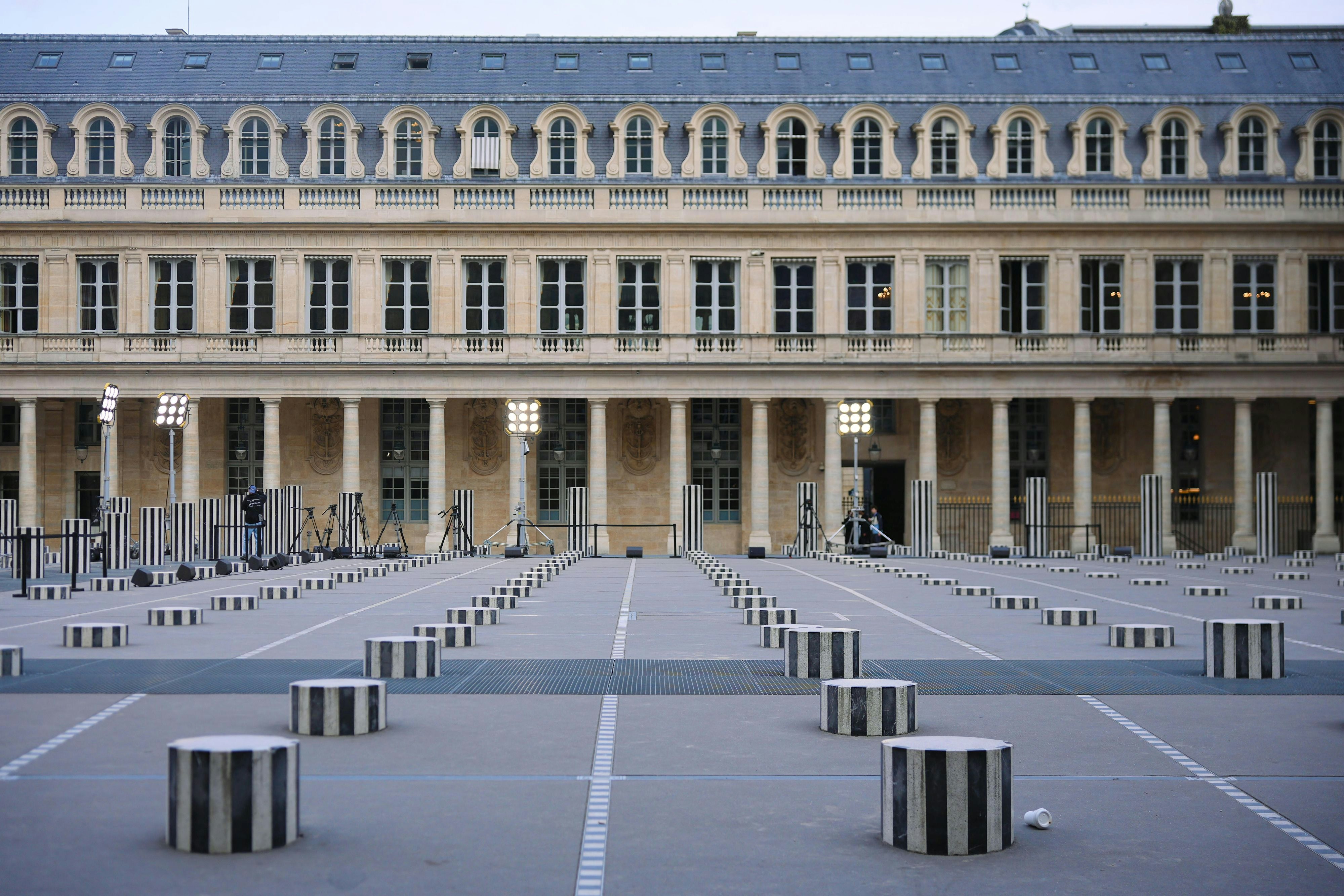 Innenhof des&nbsp; Palais Royal in der Rue de Valois – hier hat das Kulturministerium seinen Sitz