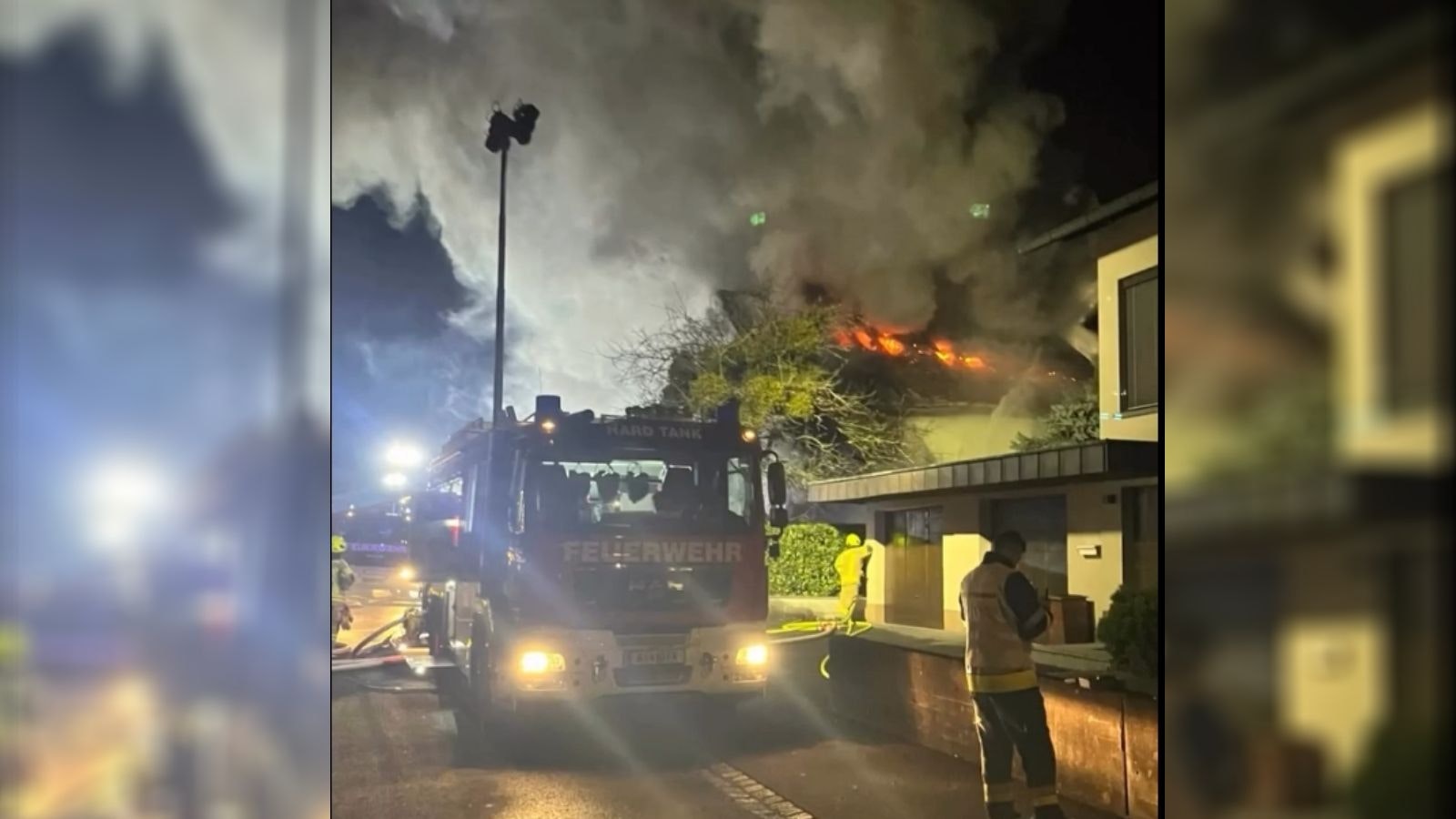 Heute.at - Haus in Flammen! Bewohnerin (94) gerettet