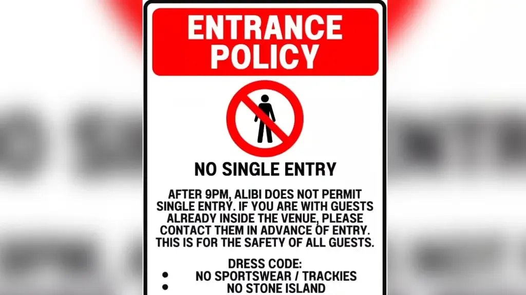 Heute.at - Allein kommst du nicht rein – Briten-Pub löst Wut aus