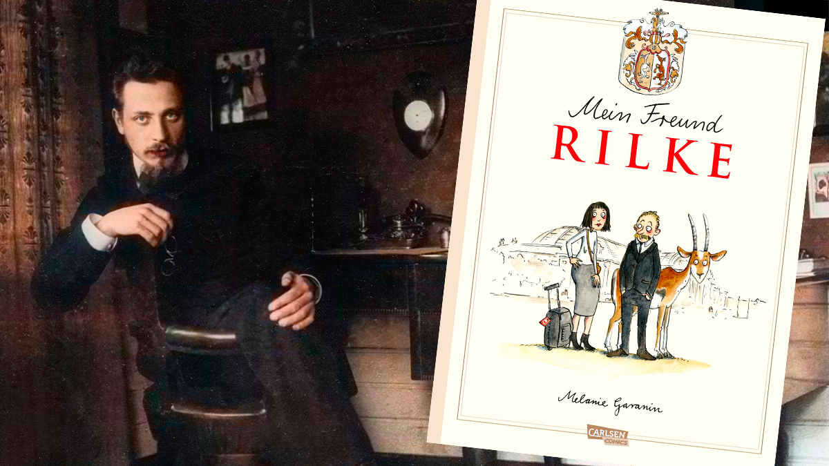 Heute.at - Rilke startet zum 150. Geburtstag als Comic-Held durch