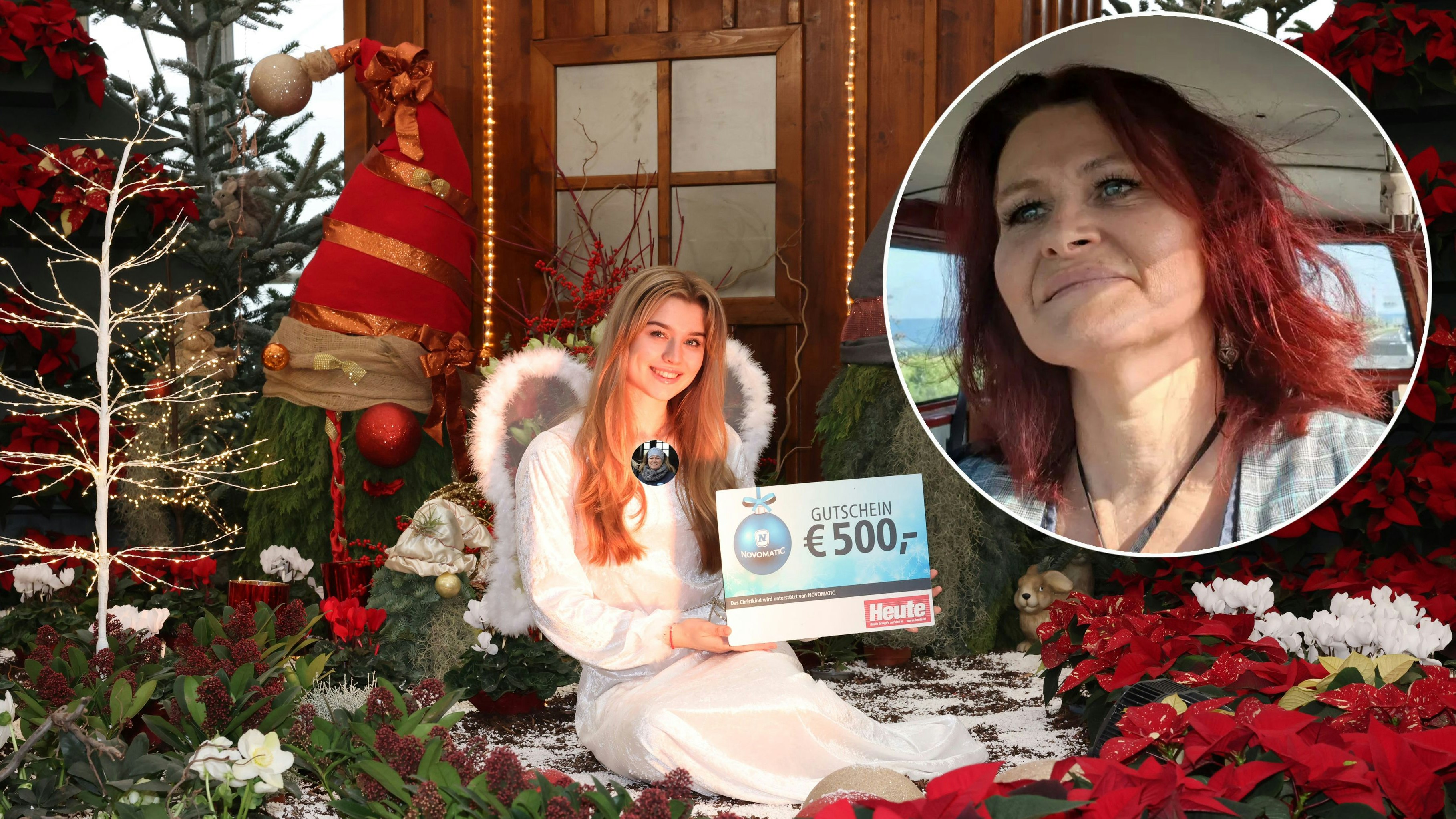 Heute.at - Christkind bringt kaputtes Auto von Helferin ins Rollen