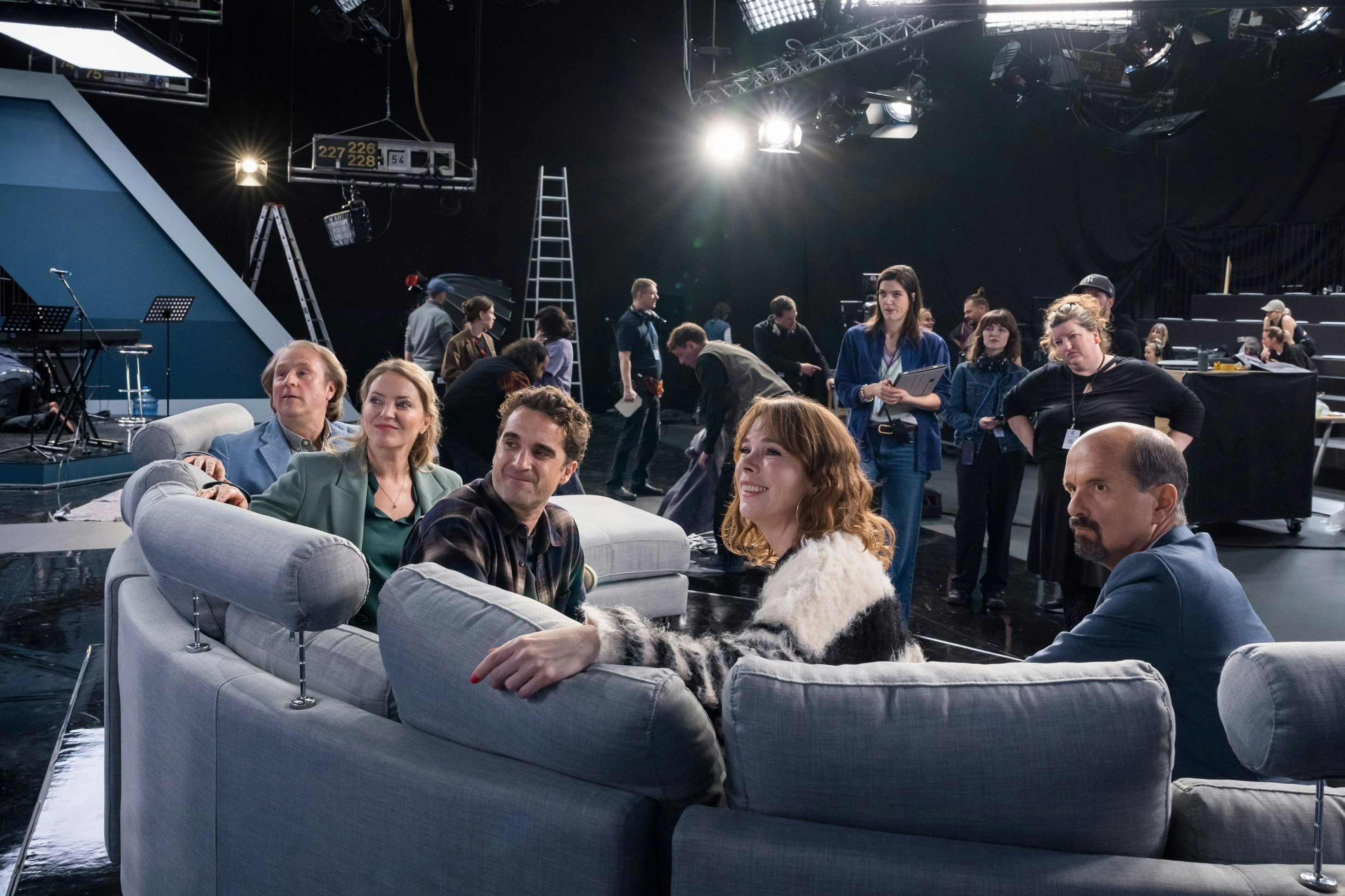 Das Wiedersehen im TV-Studio verläuft nicht für alle gleichermaßen erfreulich …