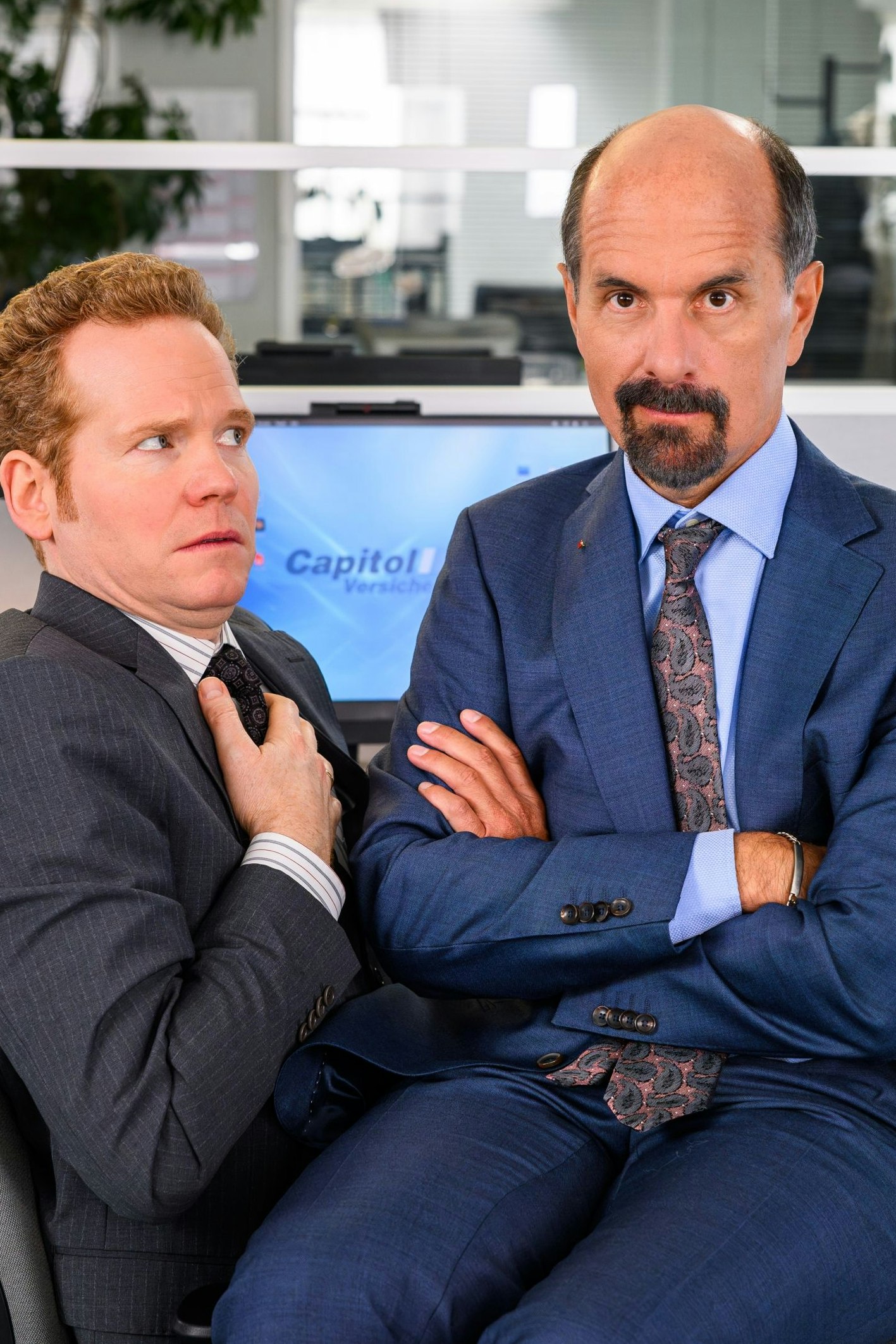 Auch Fremdschämen kann nostalgisch sein: Christoph Maria Herbst als egomanischer Versicherungsmanager in "Stromberg – Wieder alles wie immer"