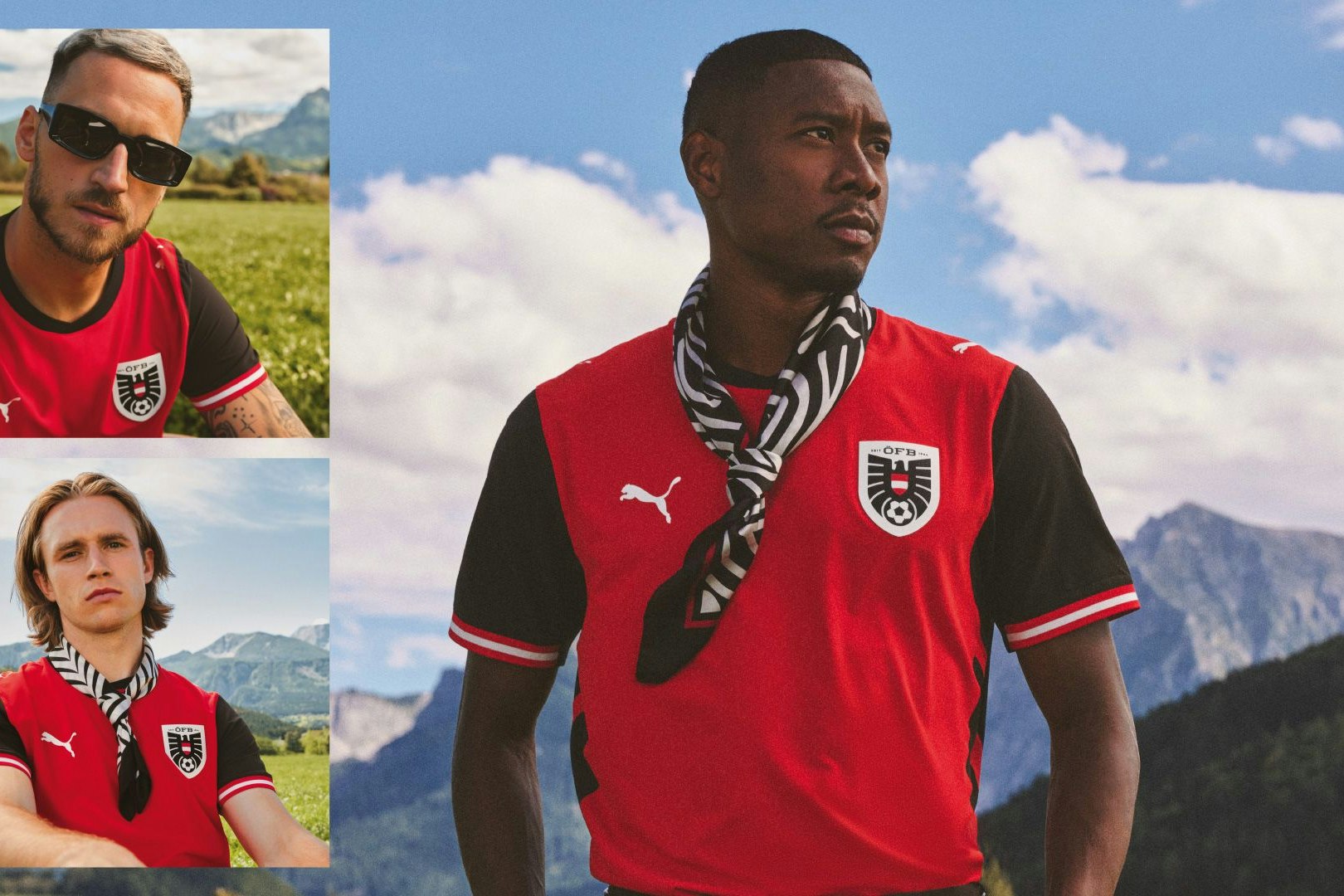 Das ausgefallene Halstuch kommt bei vielen Fans besser an als das eigentliche Team-Shirt