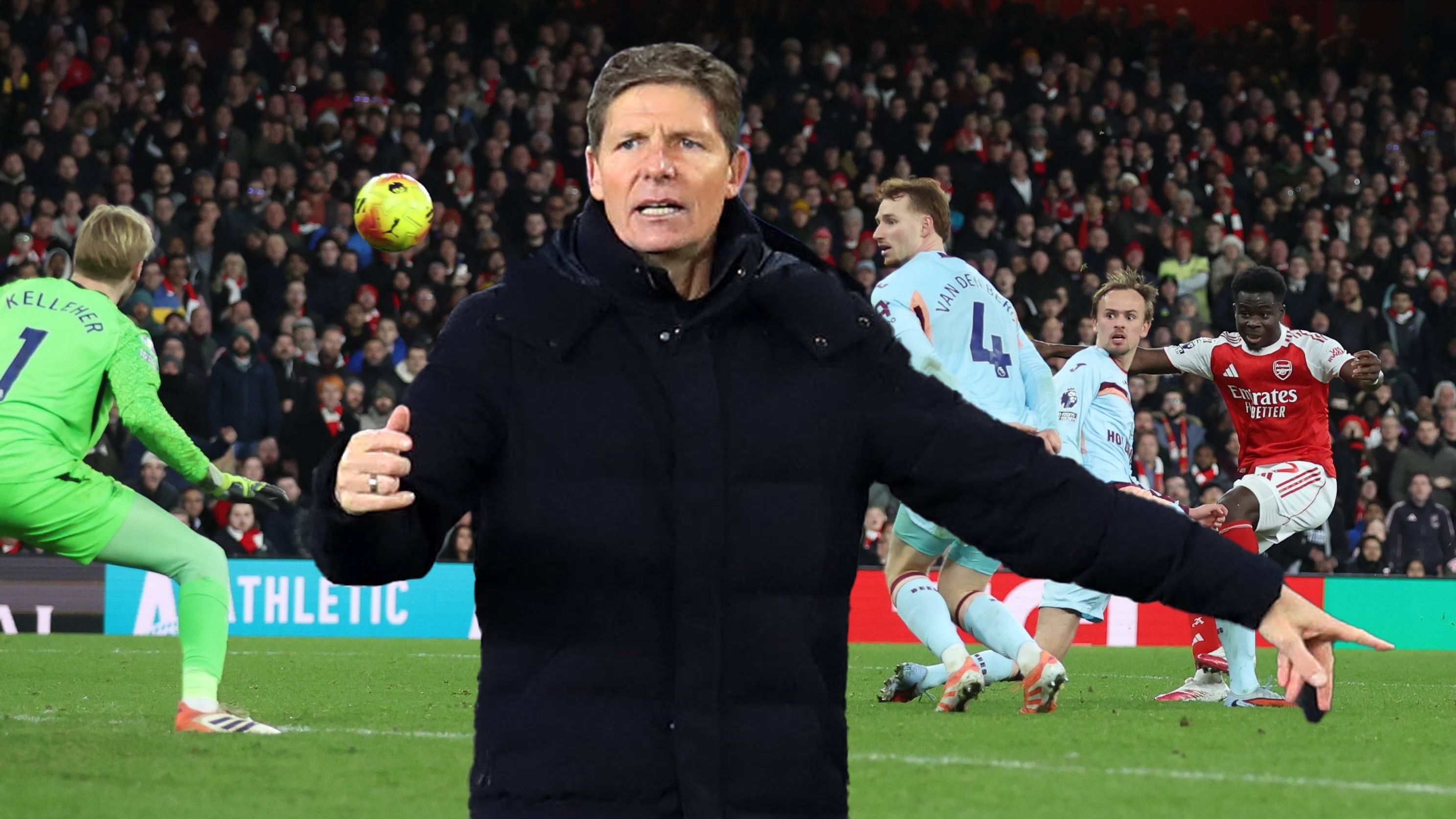 Oliver Glasner und Arsenal jubeln in der englischen Woche.