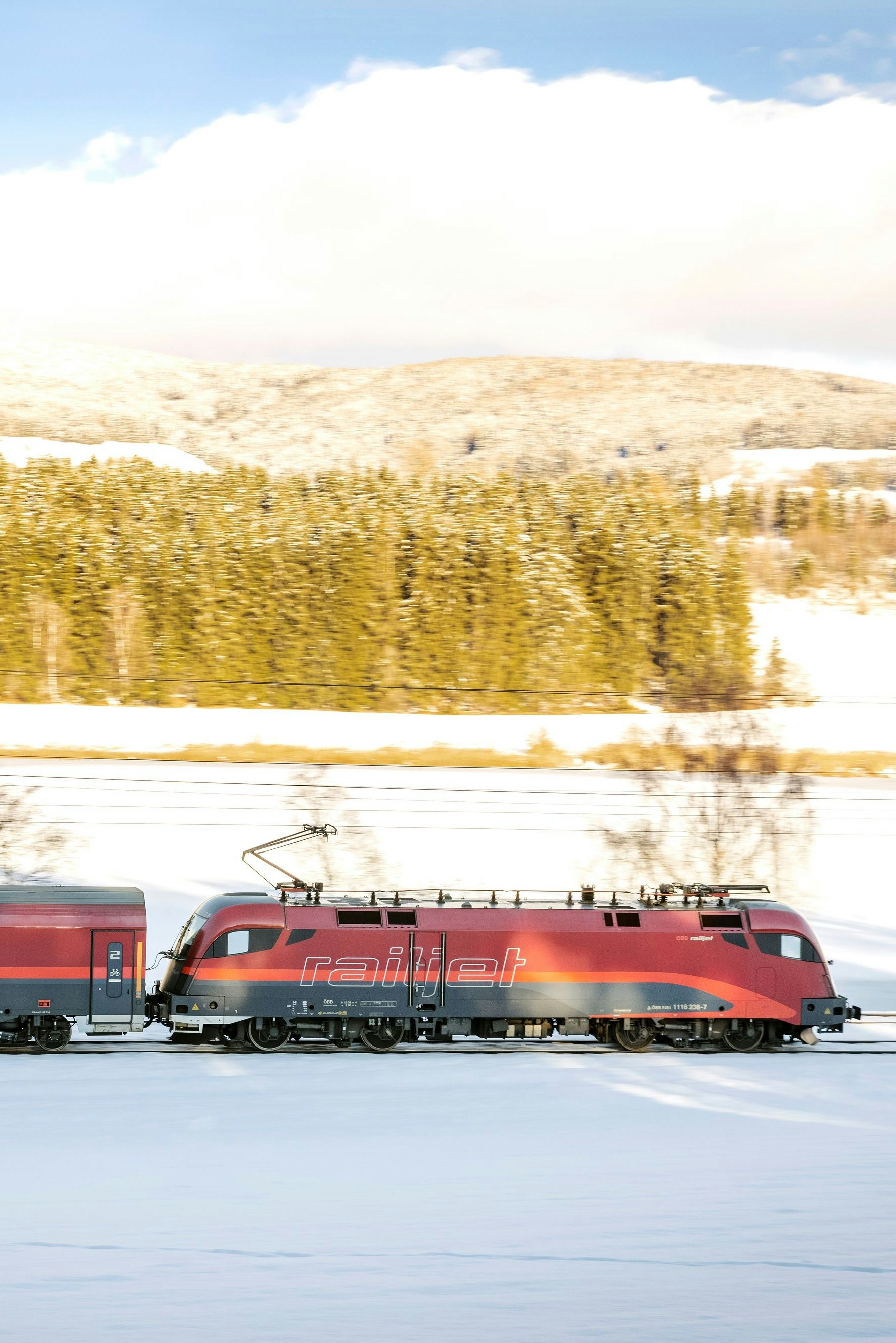 Mit der neuen Koralmbahn ist man jetzt noch wesentlich schneller bei seinen Liebsten