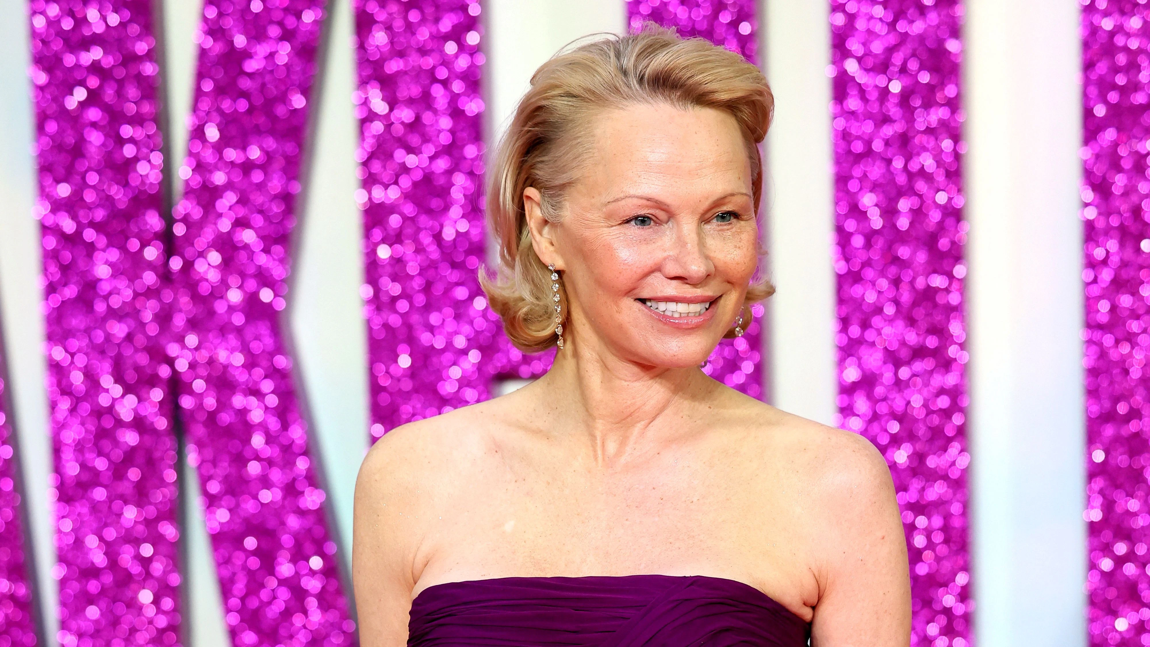 <strong>Pamela Anderson</strong> bei der Premiere von "Die Nackte Kanone", 2025