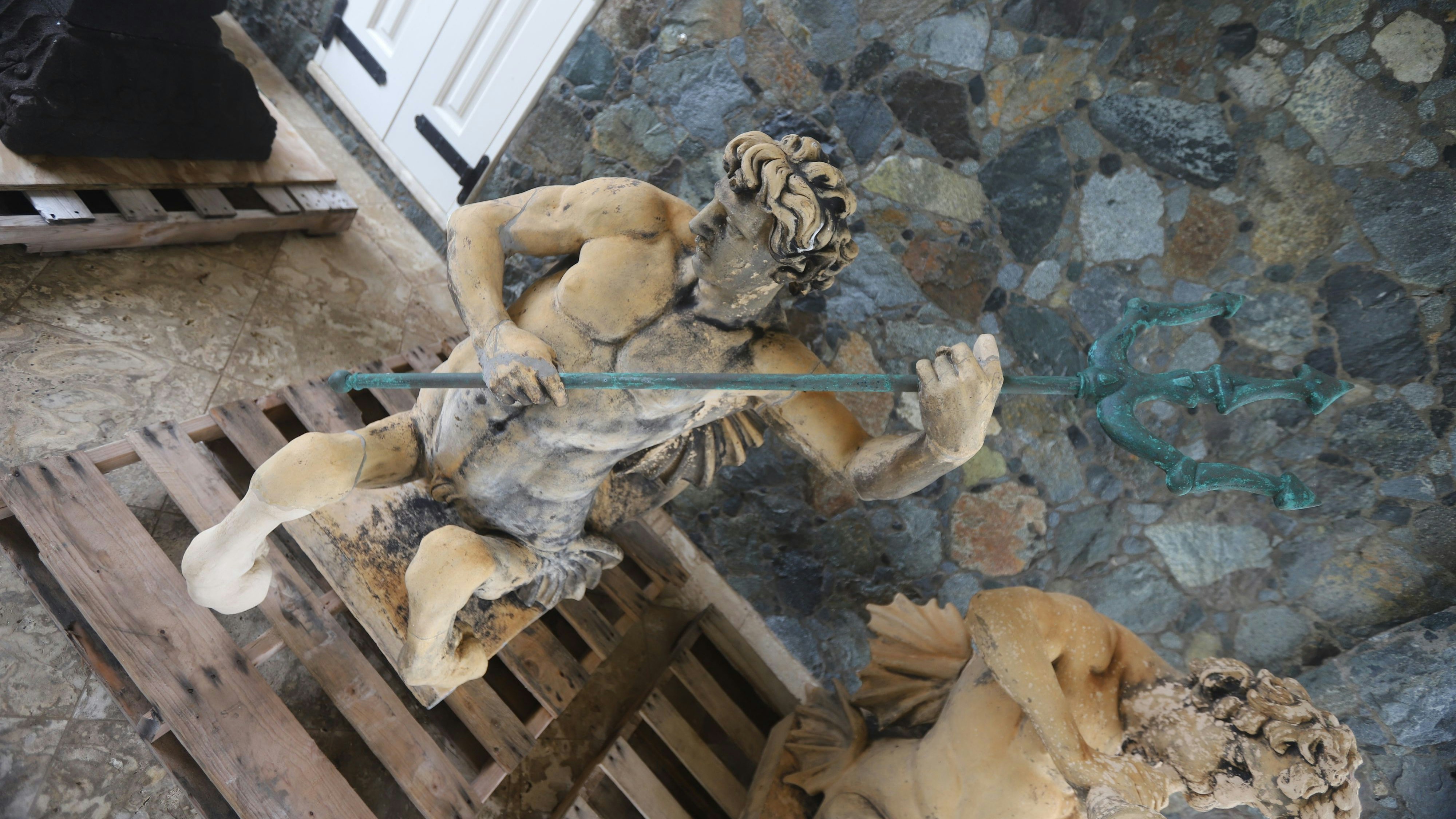 Ein Zentaur, wo immer er auf der Insel auch gestanden ist