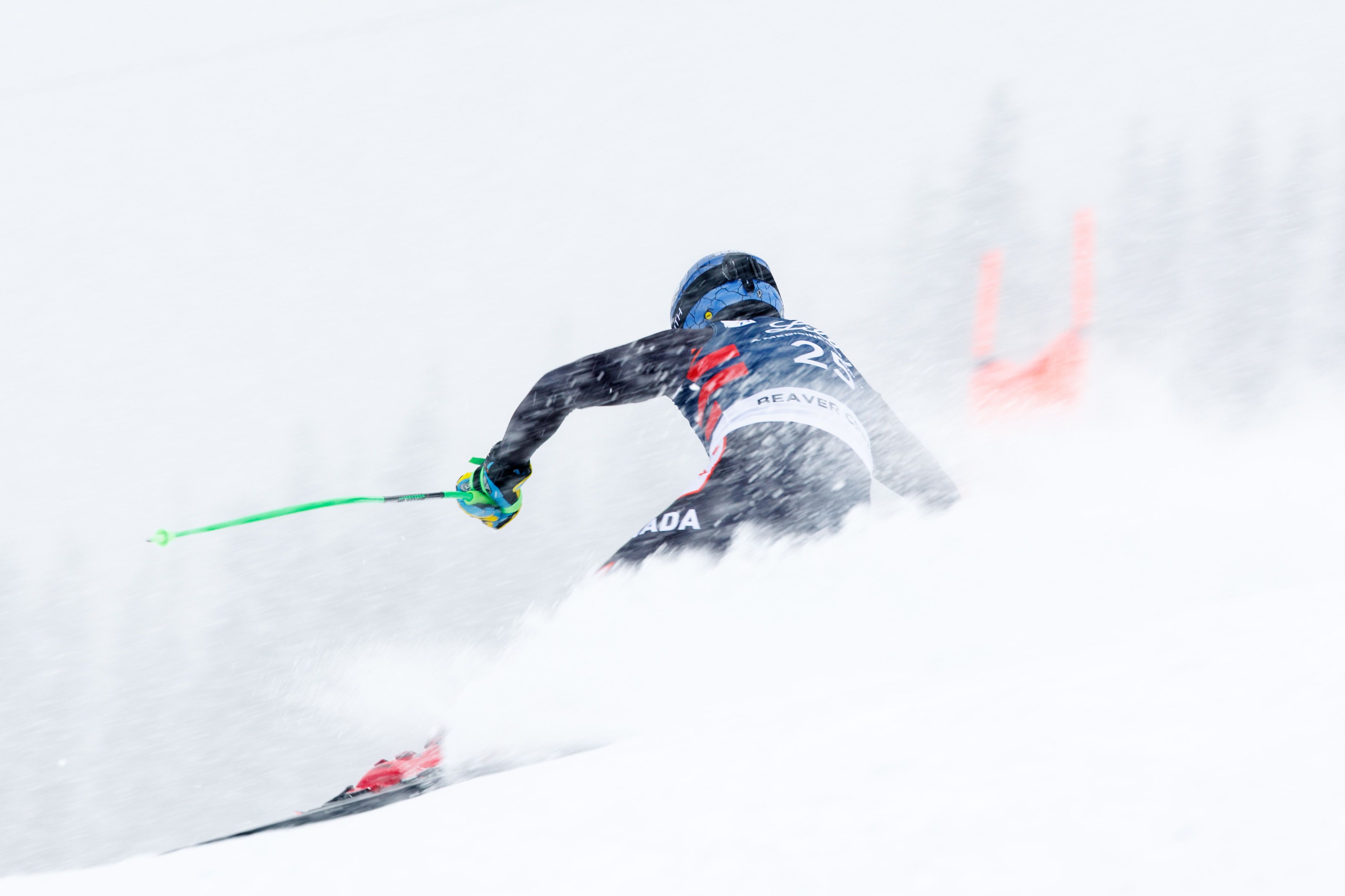 Winterliche Bedingungen in Beaver Creek.