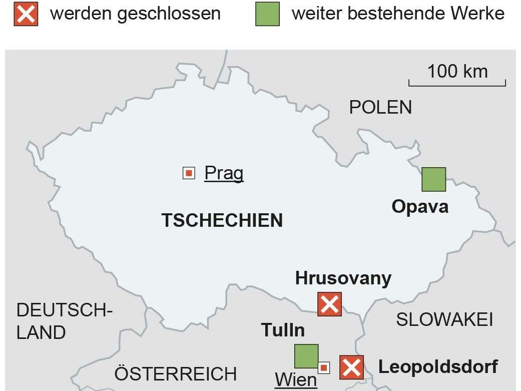 Die Werke der Agrana im tschechischen Hrusovany und im niederösterreichischen Leopoldsdorf wurden dieses Jahr geschlossen.