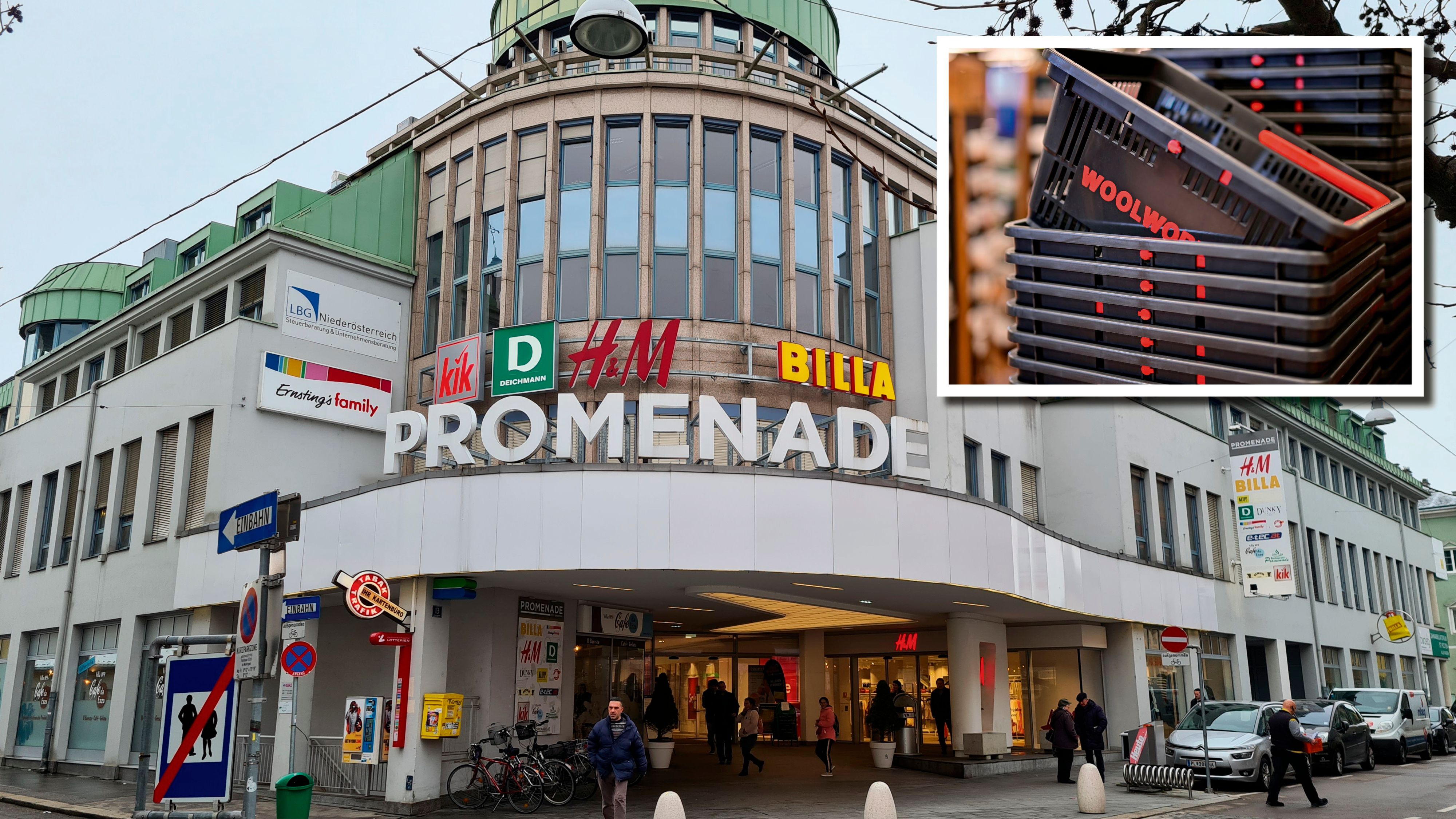 In der City-Shopping-Promenade eröffnet ein neuer Woolworth-Standort.