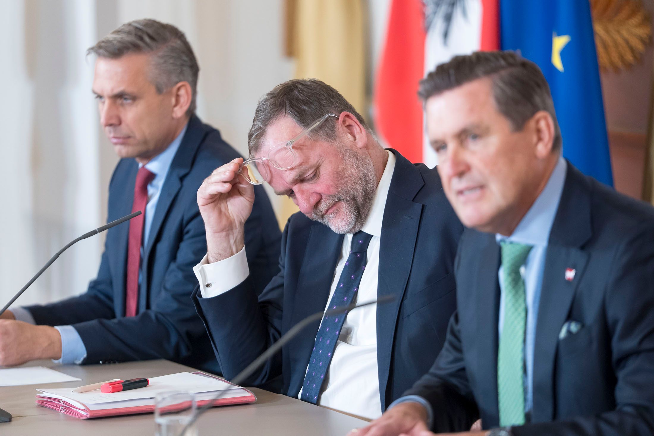 Wenn ich überleg', wie schön das noch vor einem Jahr war ...