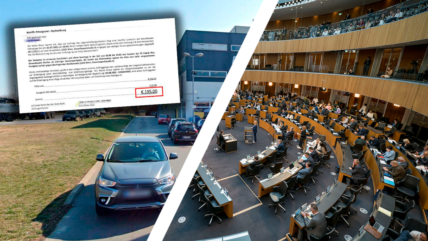 Heute.at - Polit-Knaller: Parkplatz-Abzocken werden abgeschafft!