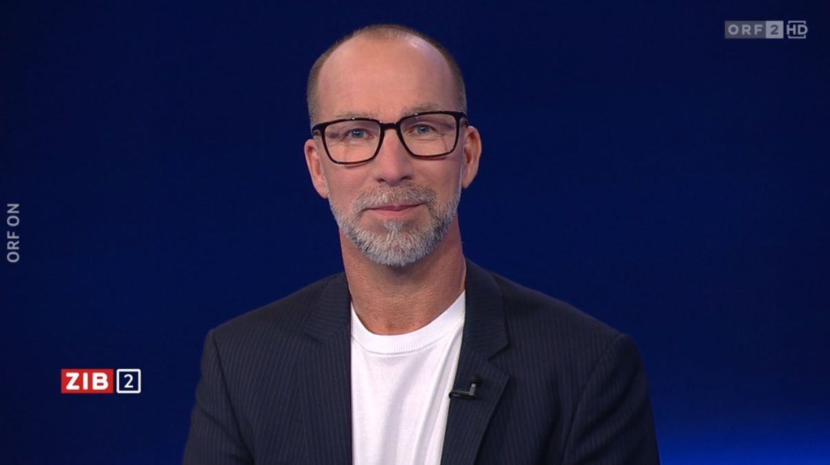 Roman Mählich am Freitagabend in der ZiB-2. 