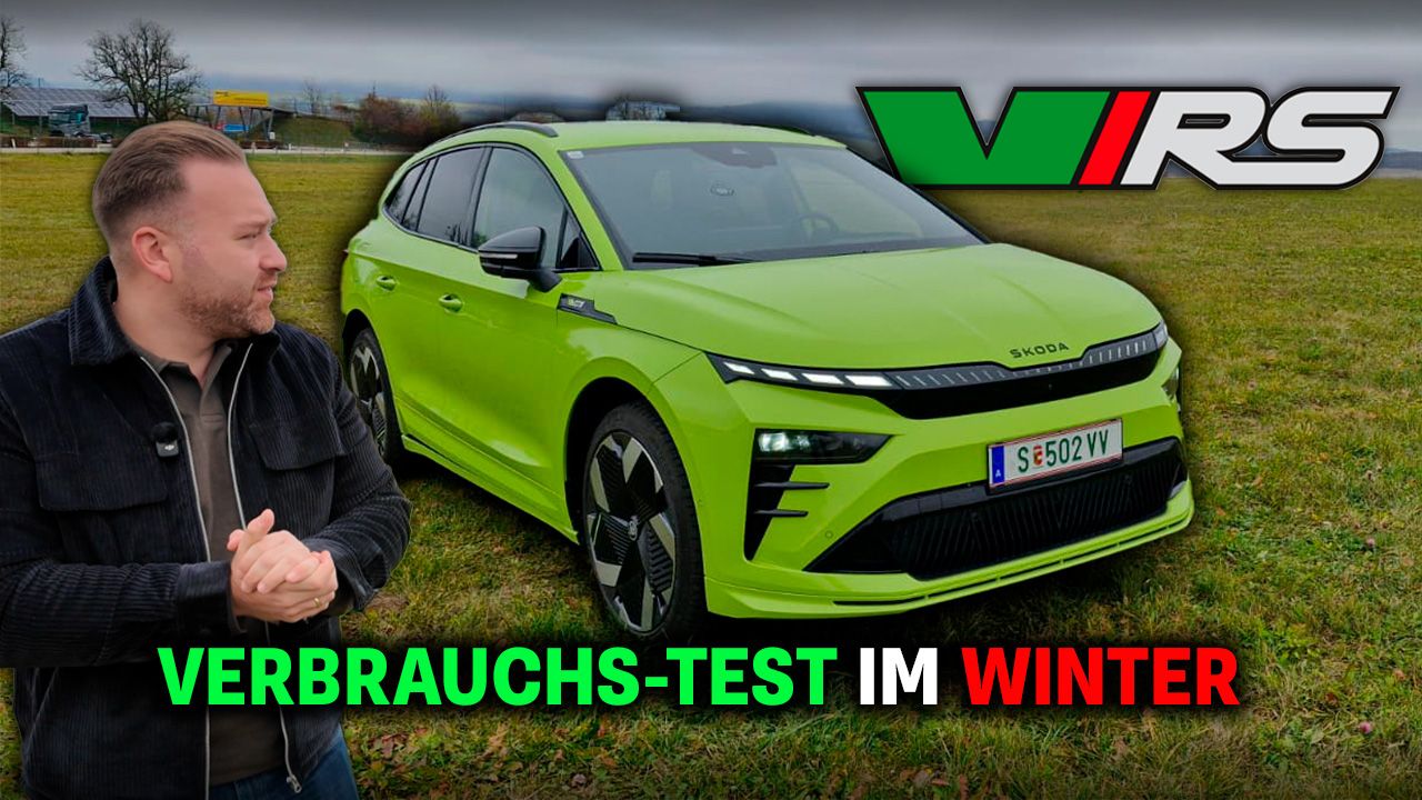 Heute.at - Neuer Škoda Enyaq RS: Das sportliche Elektro-SUV