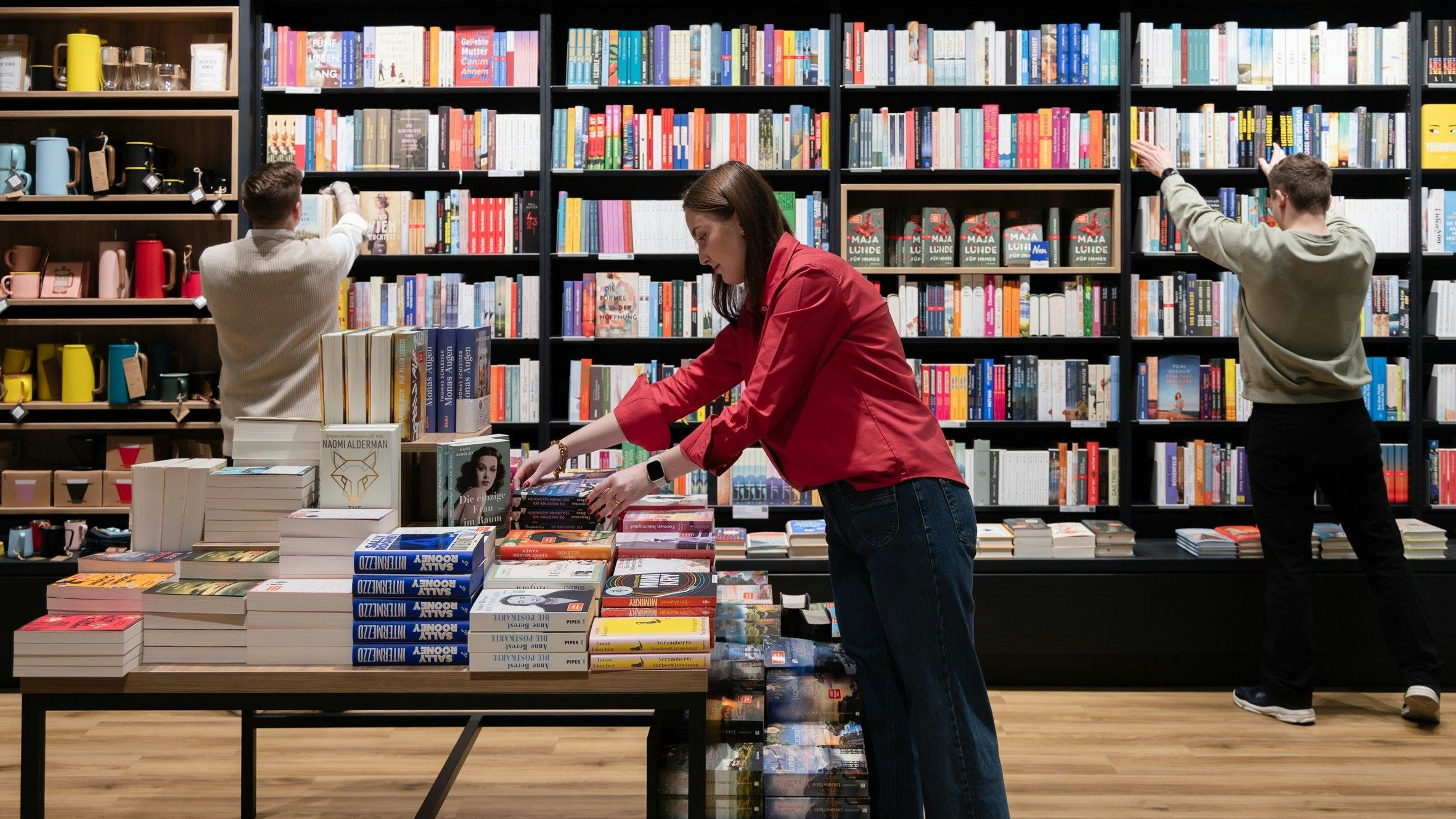 Die meisten öffentlichen Büchereien haben in Wien am 8. Dezember geschlossen, die Thalia-Buchhandlungen (Bild) sind grundsätzlich offen.