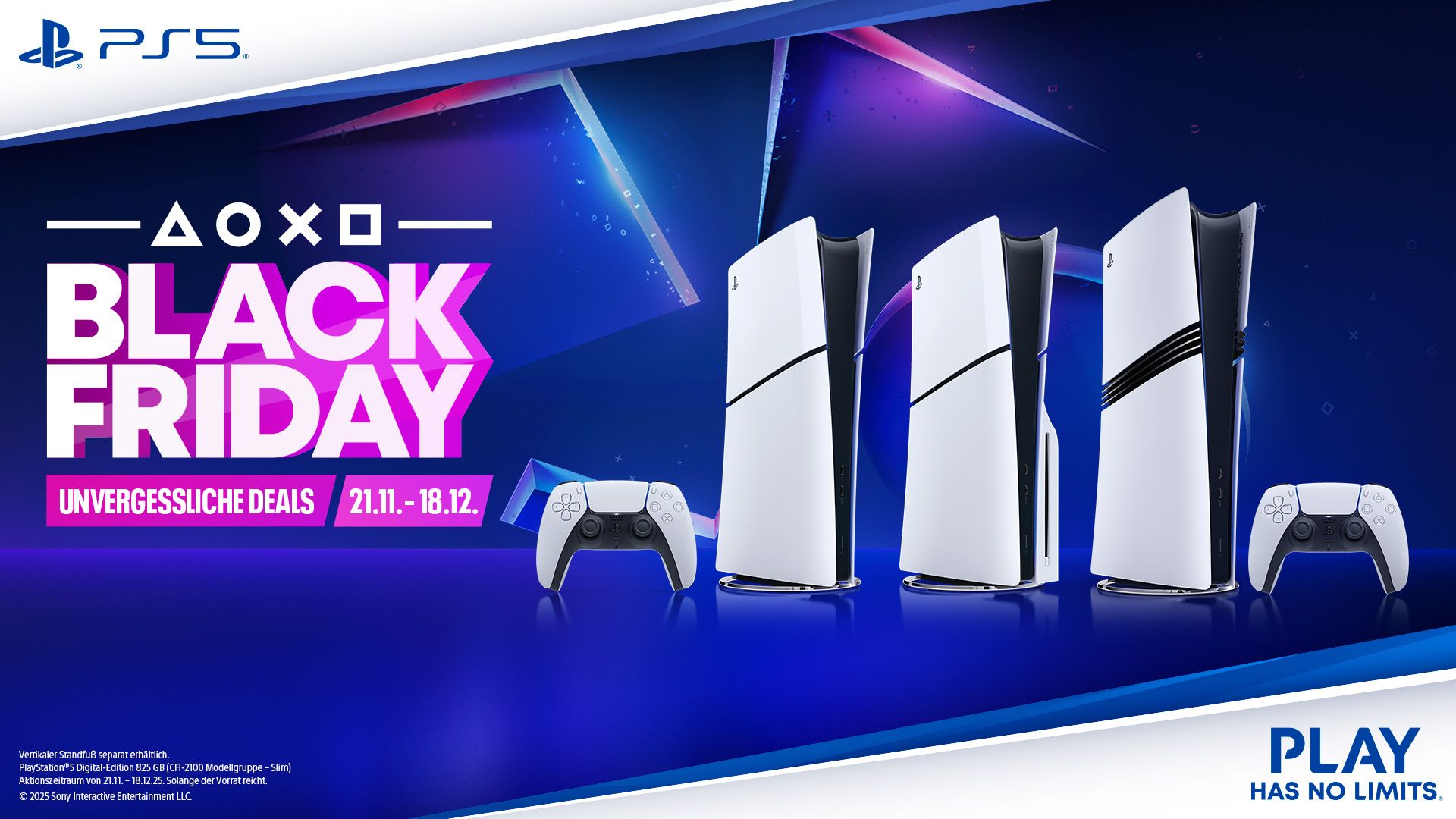 Auch nach dem Black Friday: Viele PlayStation-Produkte weiterhin zu Aktionspreisen verfügbar.