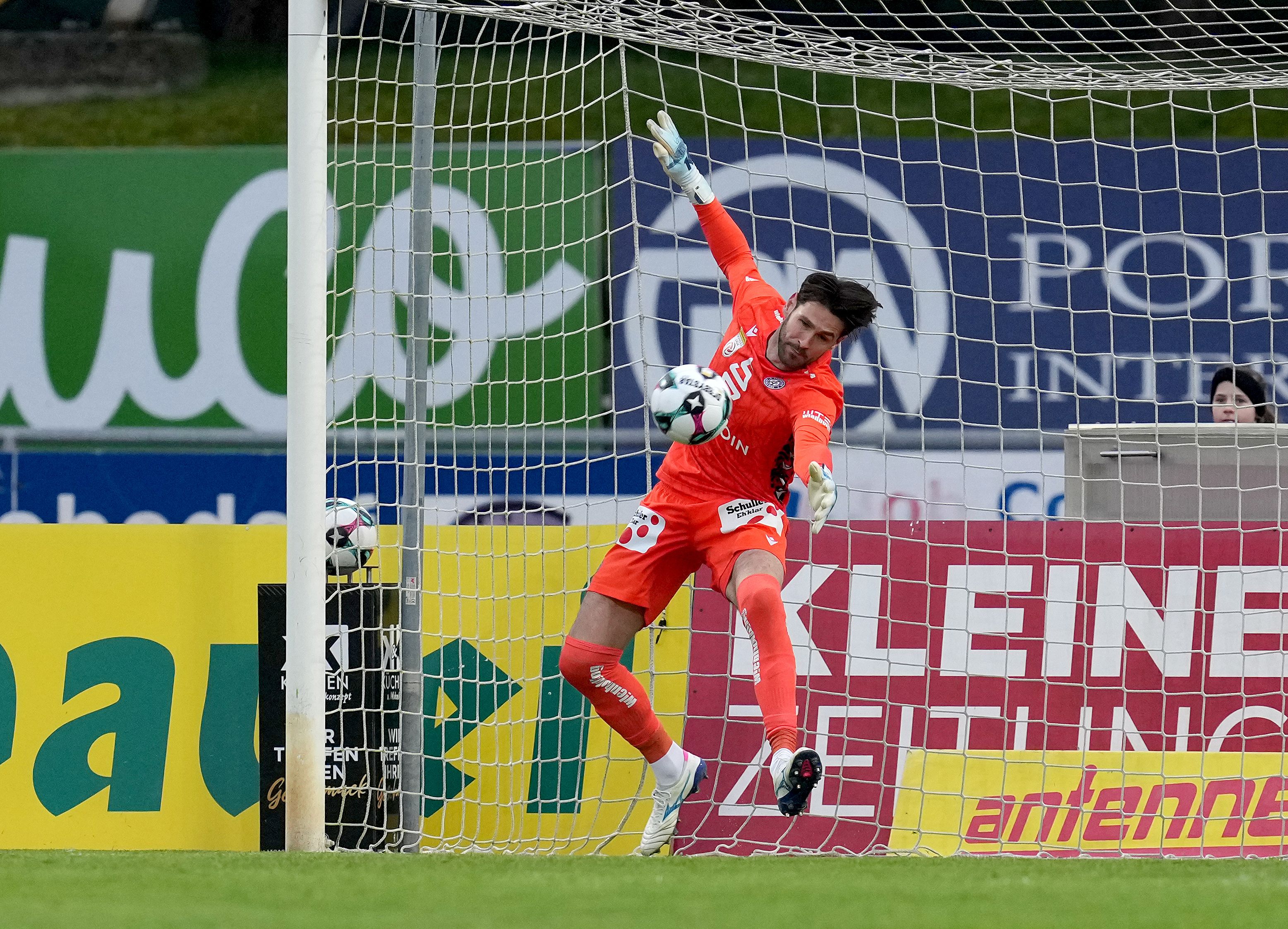 Samuel Sahin Radlinger konnte den Treffer nicht verhindern.