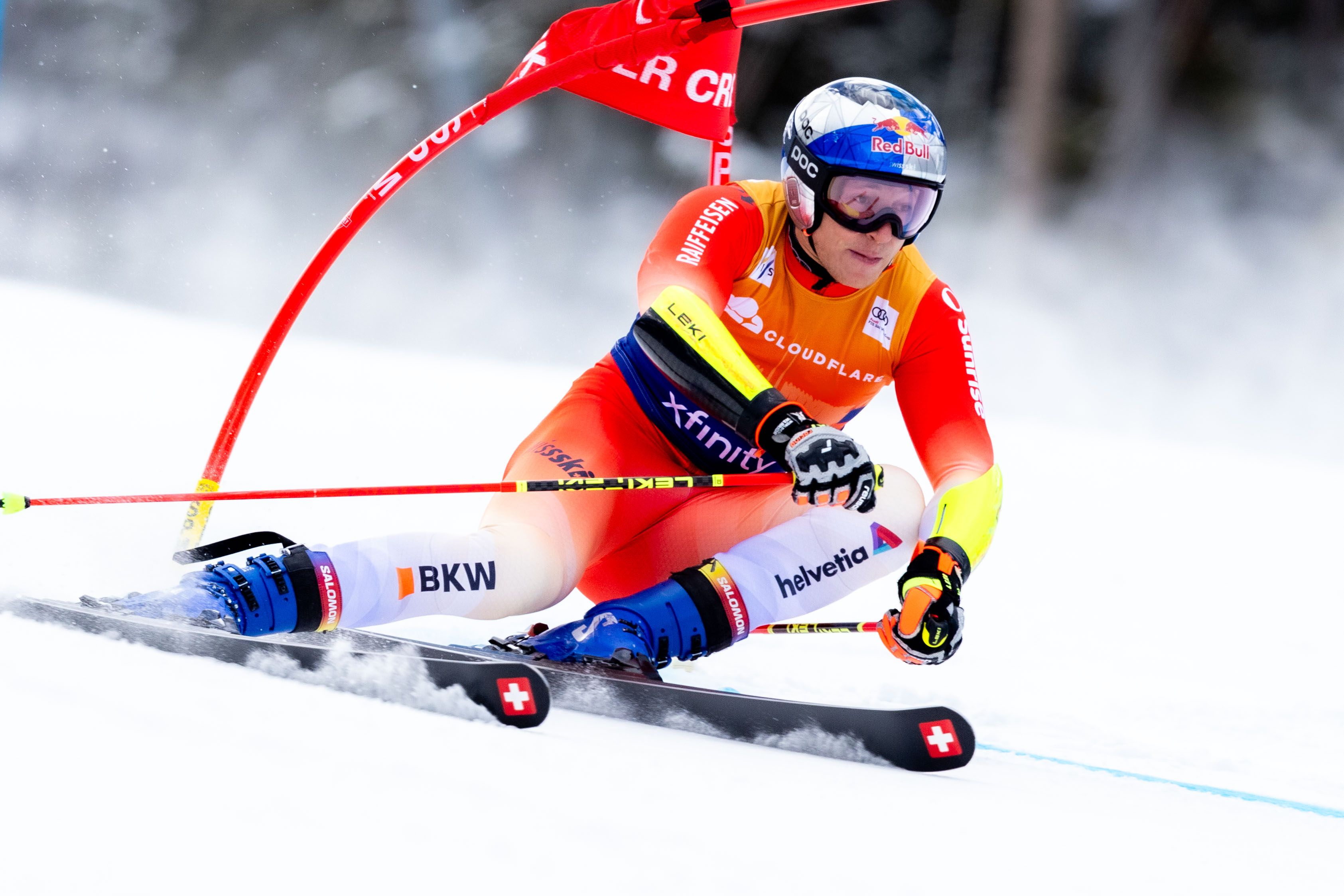 Marco Odermatt konnte mit seiner Leistung überzeugen.