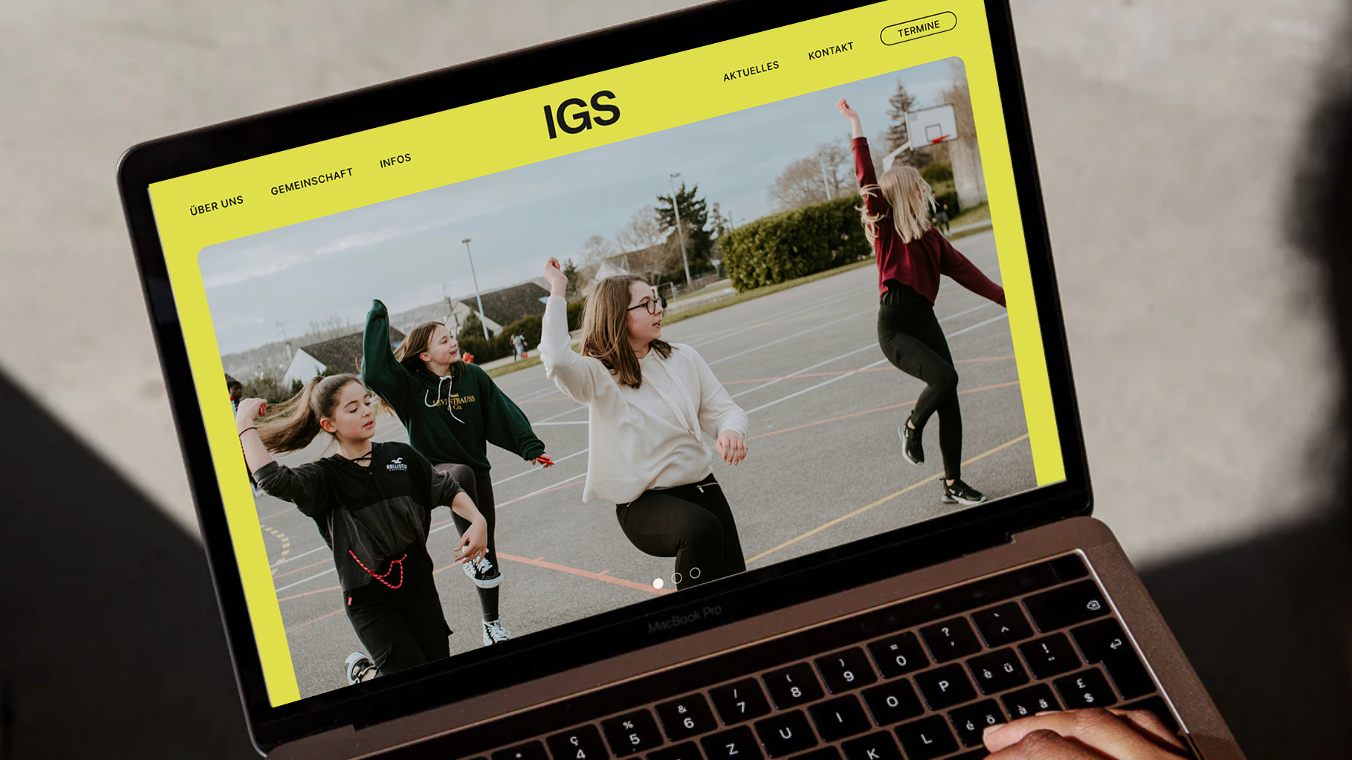 Design macht Schule – Branding der IGS.