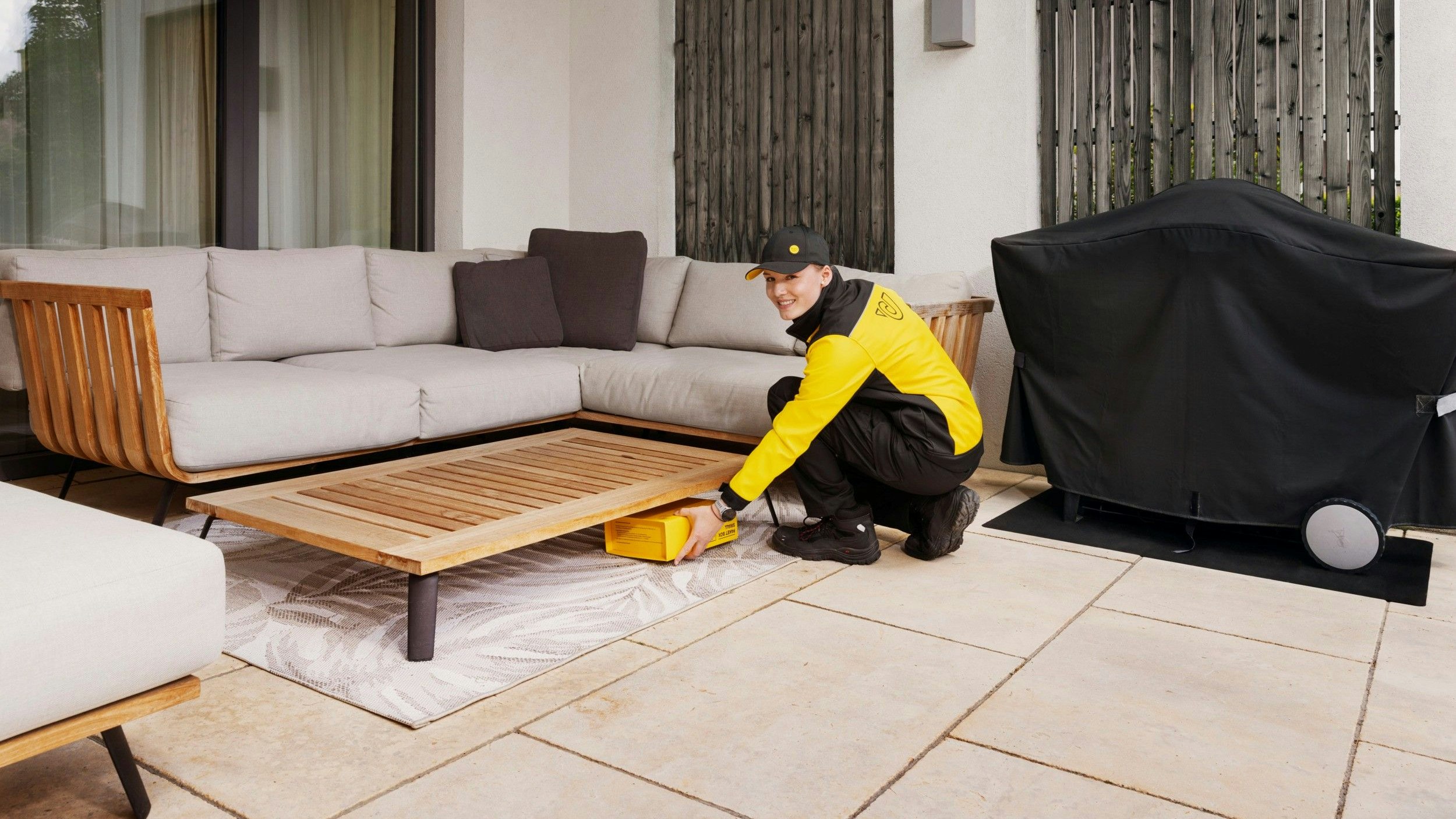 Mit einer Abstellgenehmigung erhält man Sendungen zuverlässig am Wunsch-Platz.