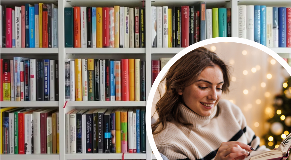 Bücher sind als Weihnachtsgeschenke besonders beliebt.