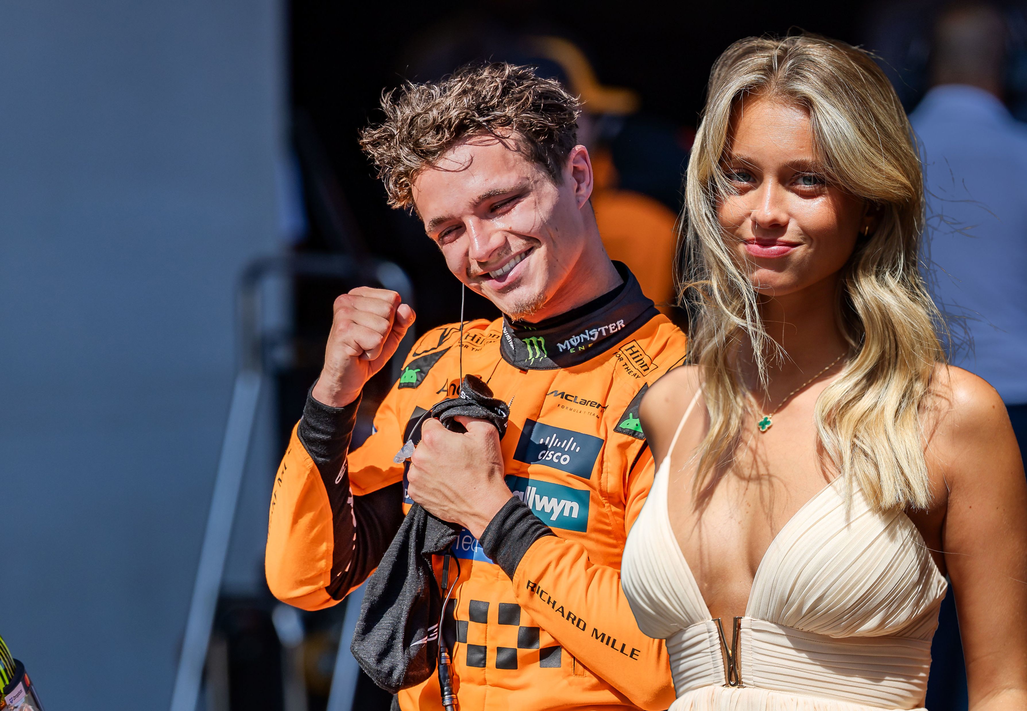 Heute.at - Dieses Model eroberte das Herz von Formel-1-Star Norris