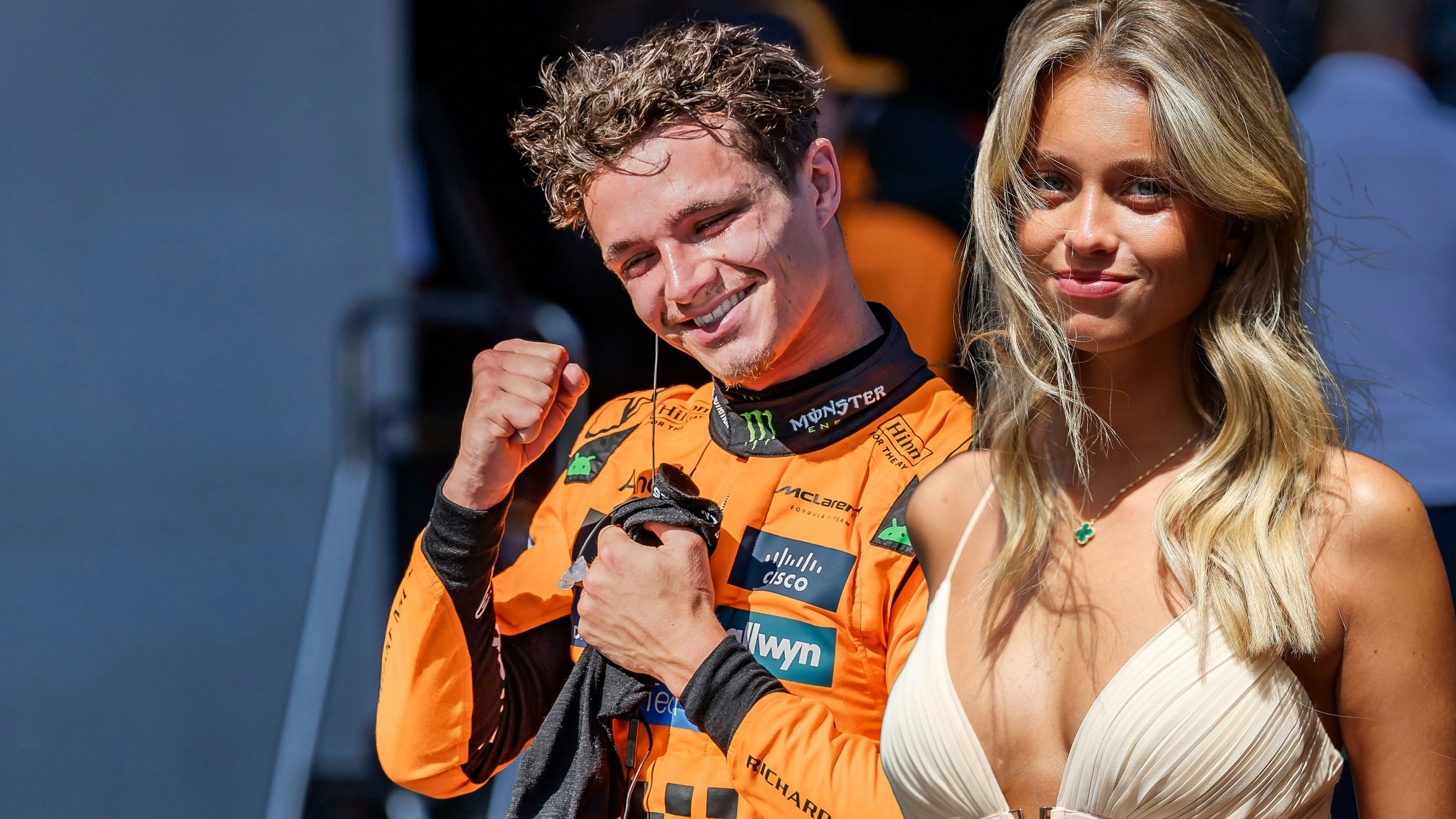 Heute.at - Dieses Model eroberte das Herz von Formel-1-Star Norris