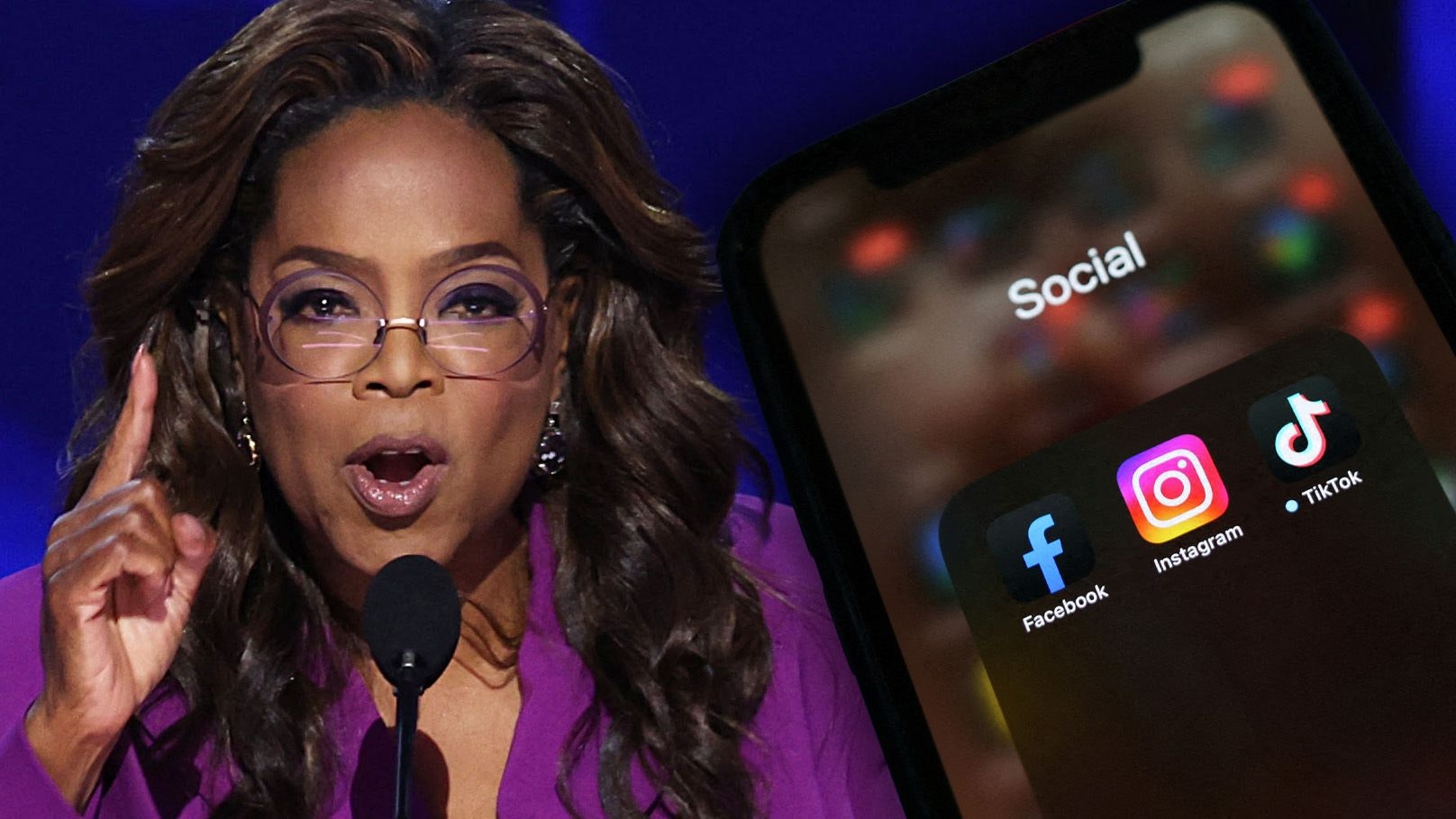 Heute.at - Vorbild der Welt – Oprah fordert Social-Media-Verbot