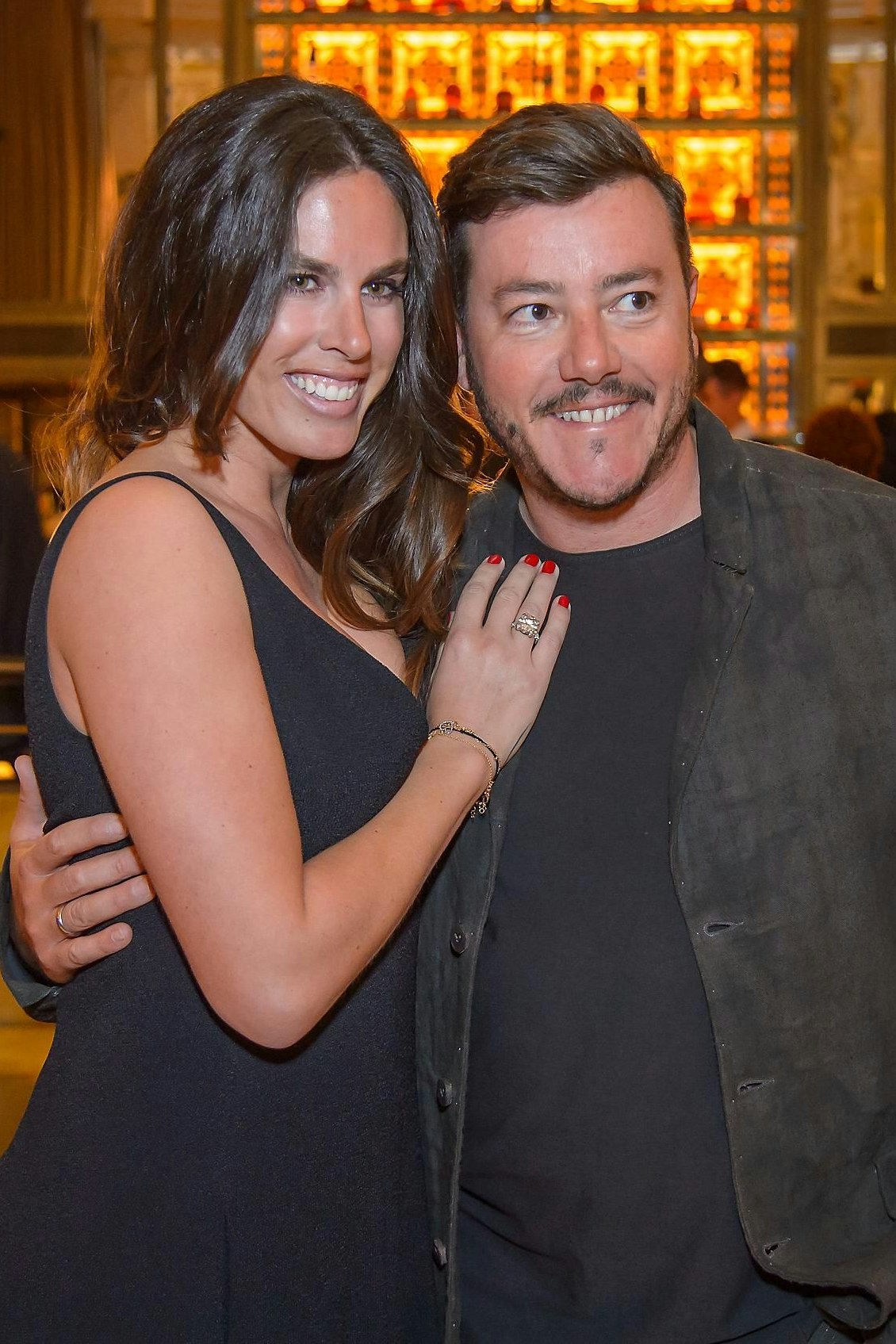 Haben sich seit elf Monaten nicht gesehen: Nathalie und René Benko, hier im Park Hyatt Hotel in Wien