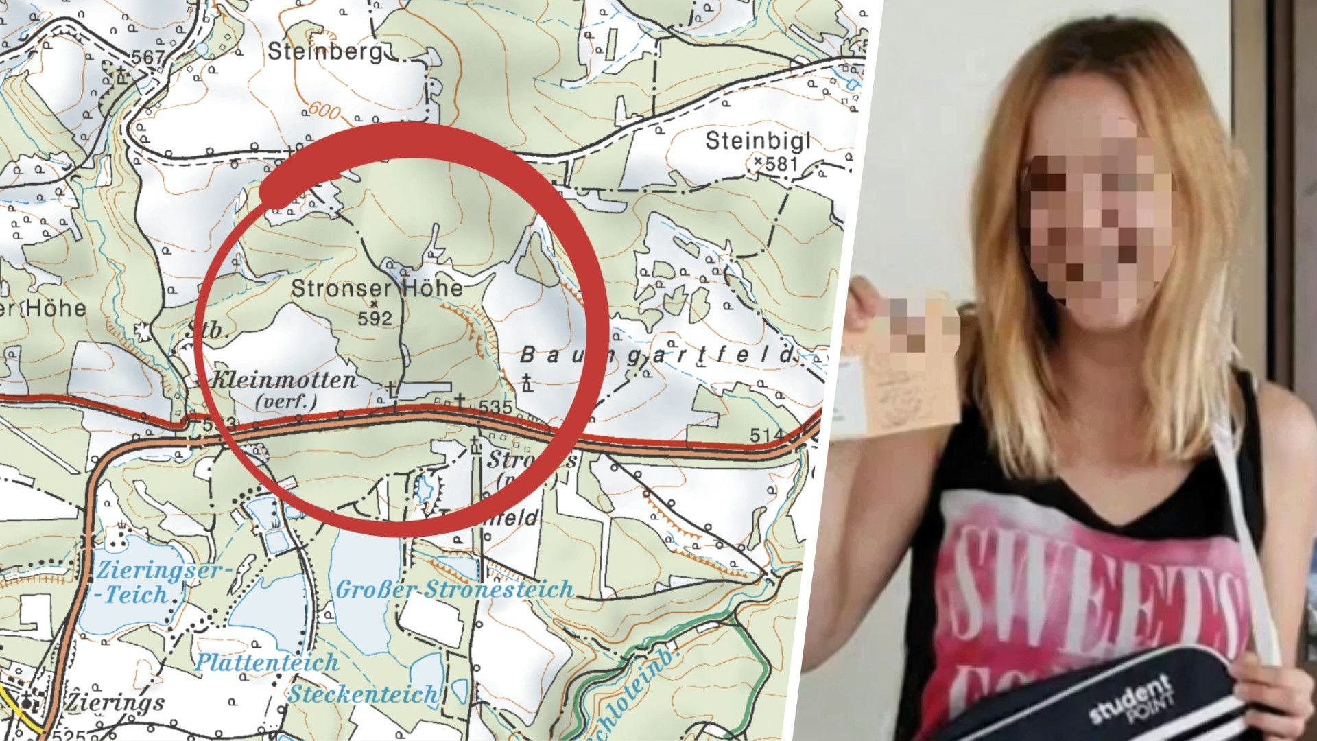 Hier wurden die sterblichen Überreste von Jennifer gefunden.